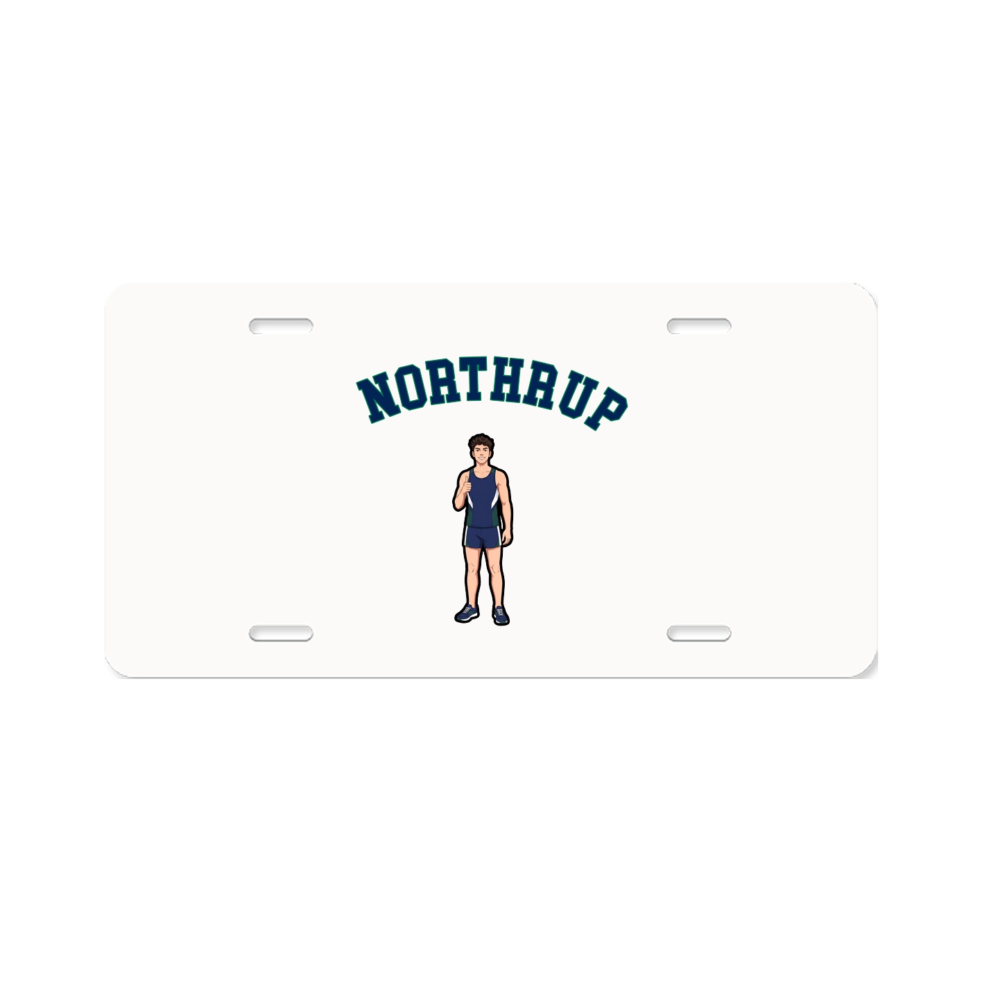 License Plate — Shirsey Arch in Classic