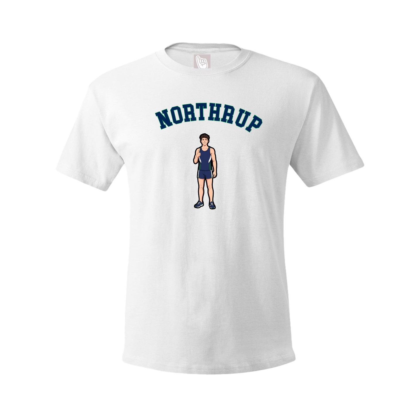 Tee — Shirsey Arch in White