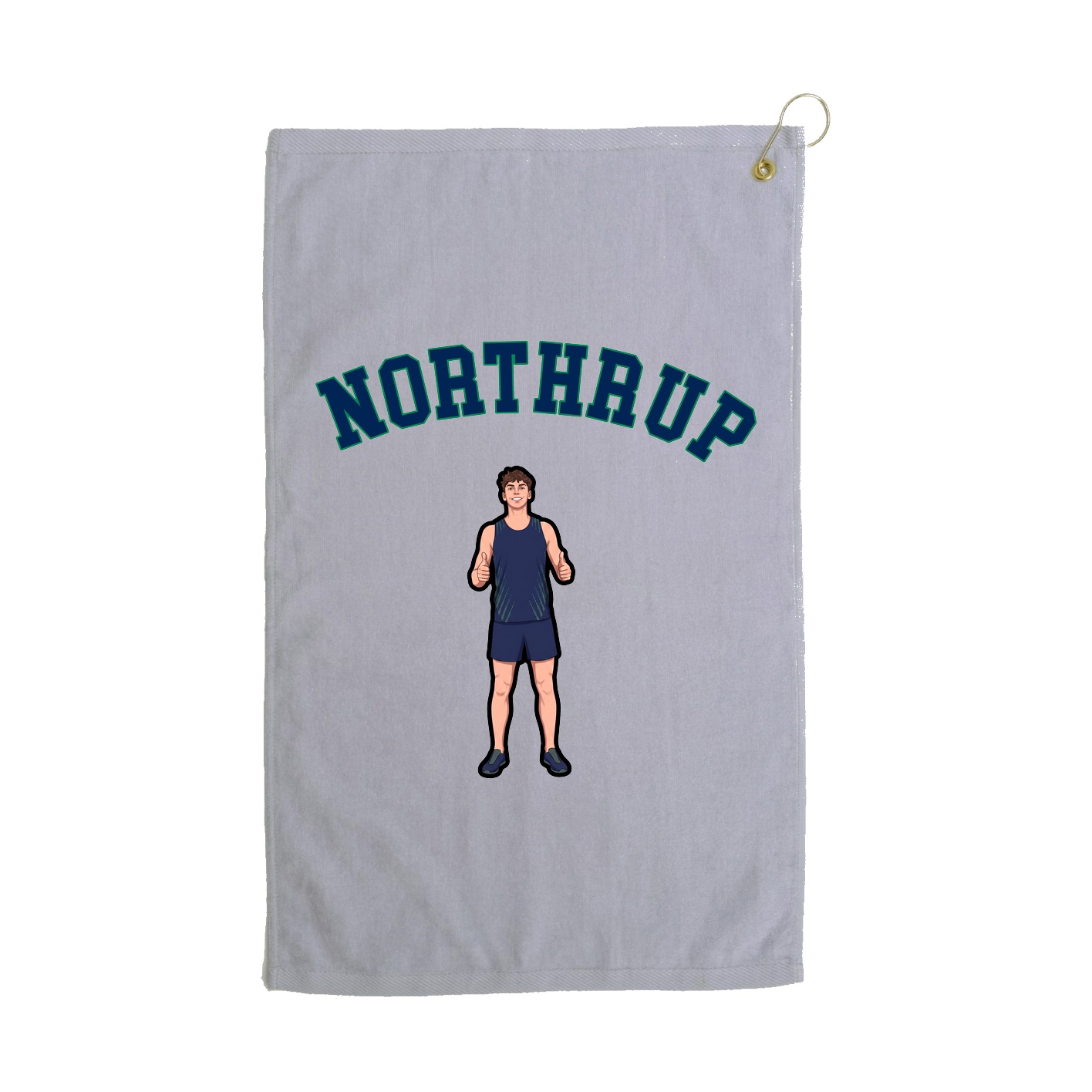 Golf Towel — Shirsey Arch in Grey