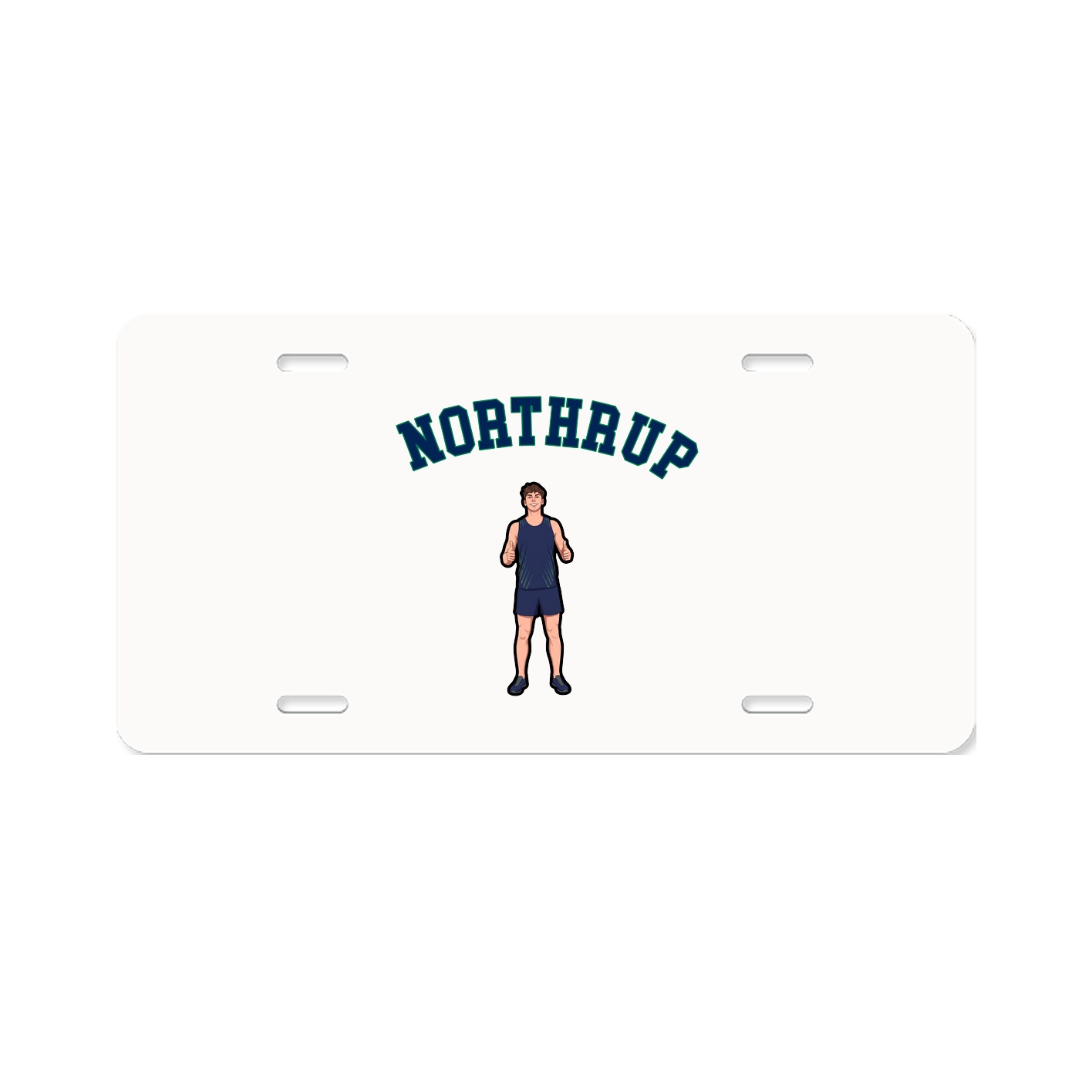 License Plate — Shirsey Arch in Classic