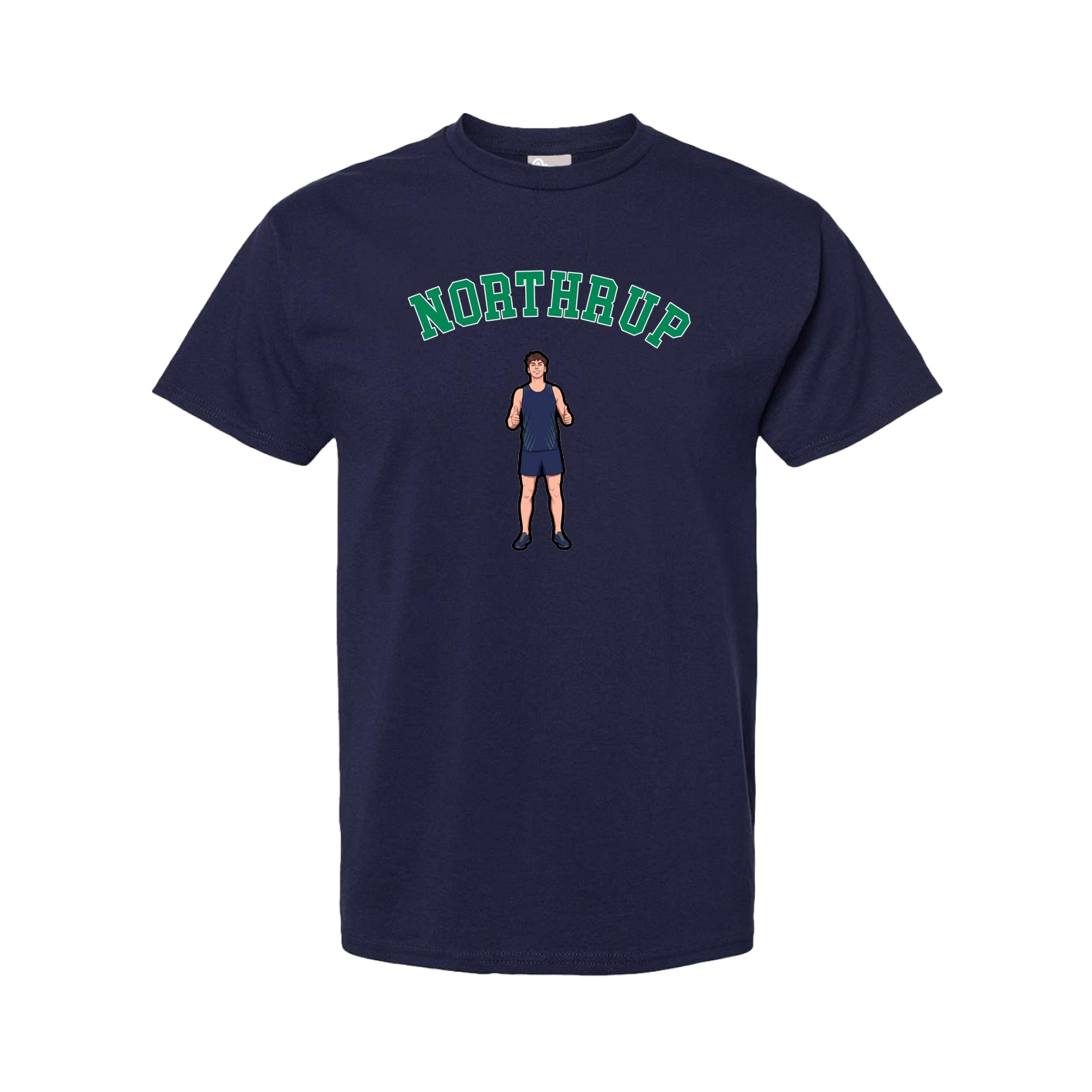 Youth Tee — Shirsey Arch in Navy