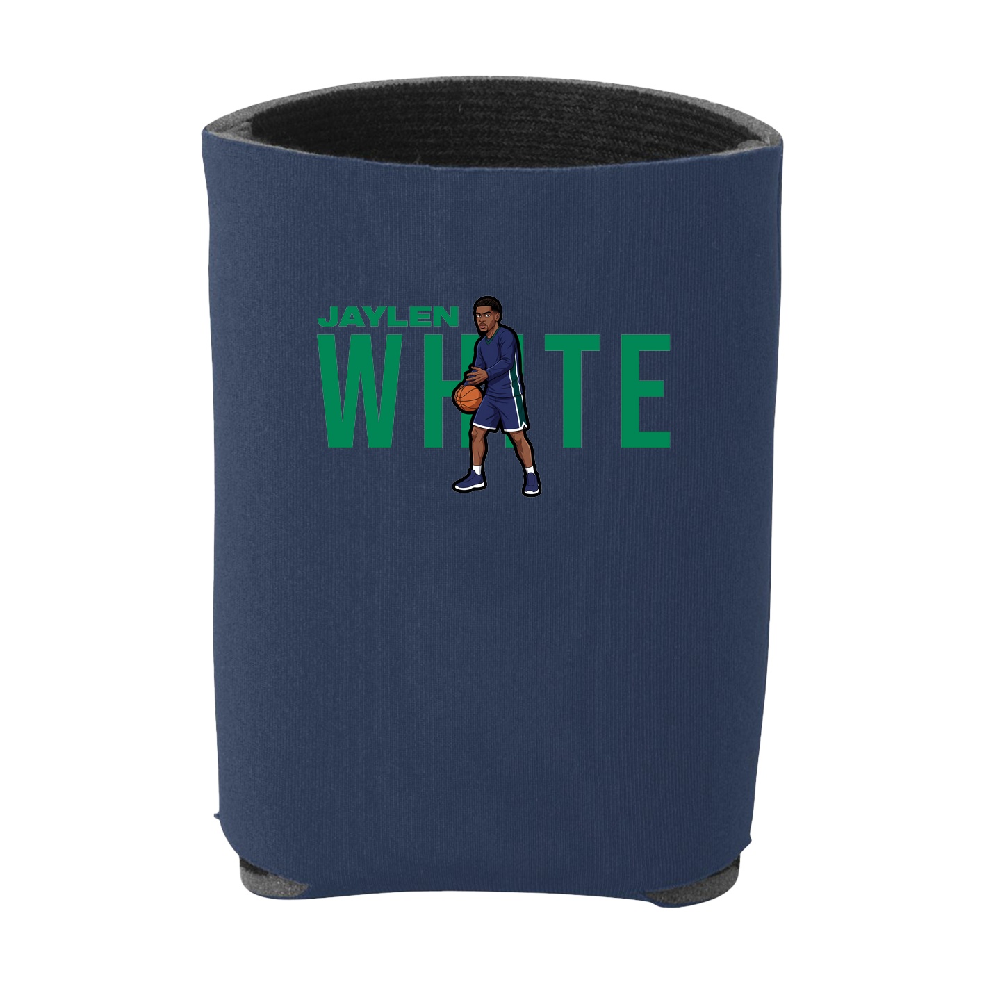 Can Holder — Player Name in Navy