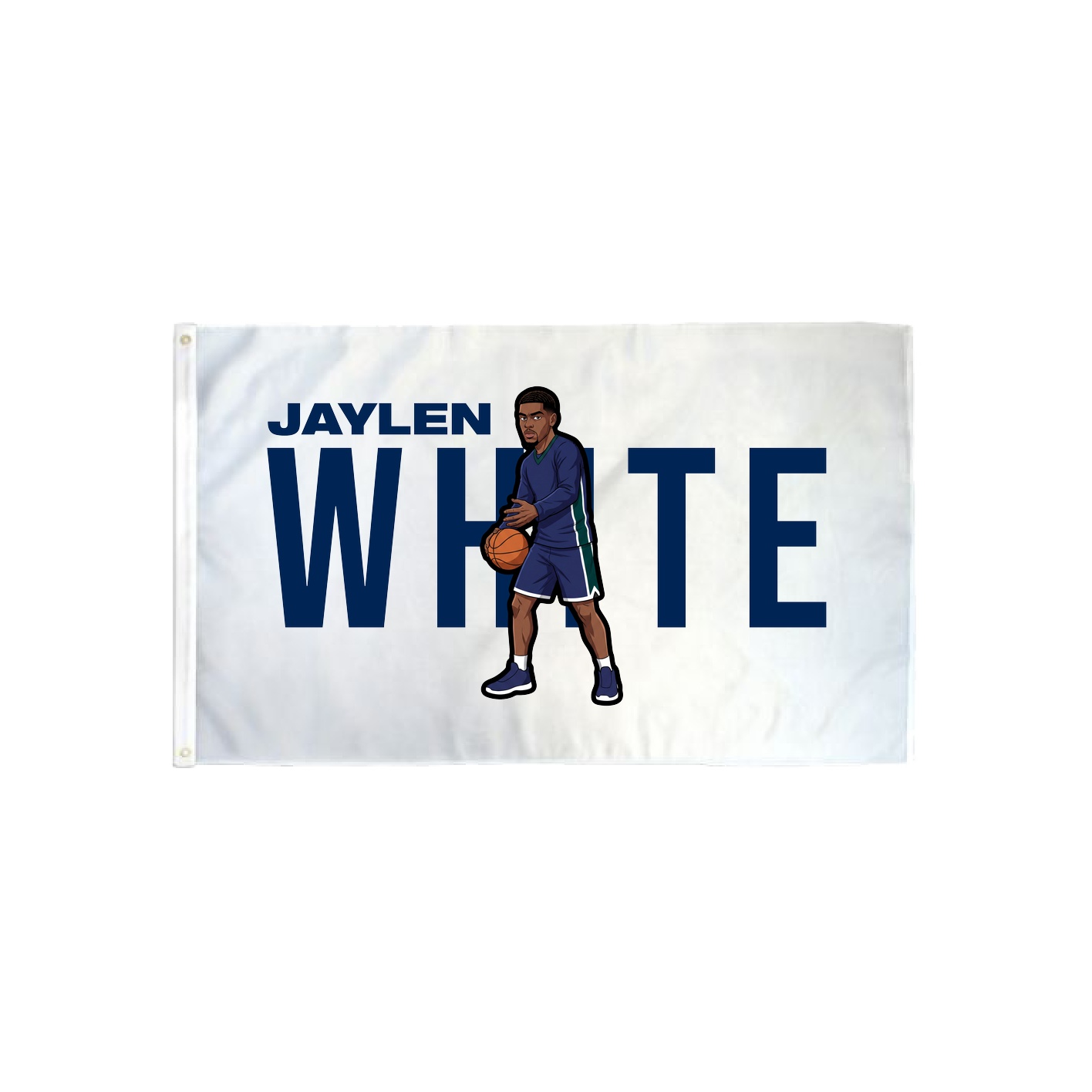 3x5 Flag — Player Name in Classic