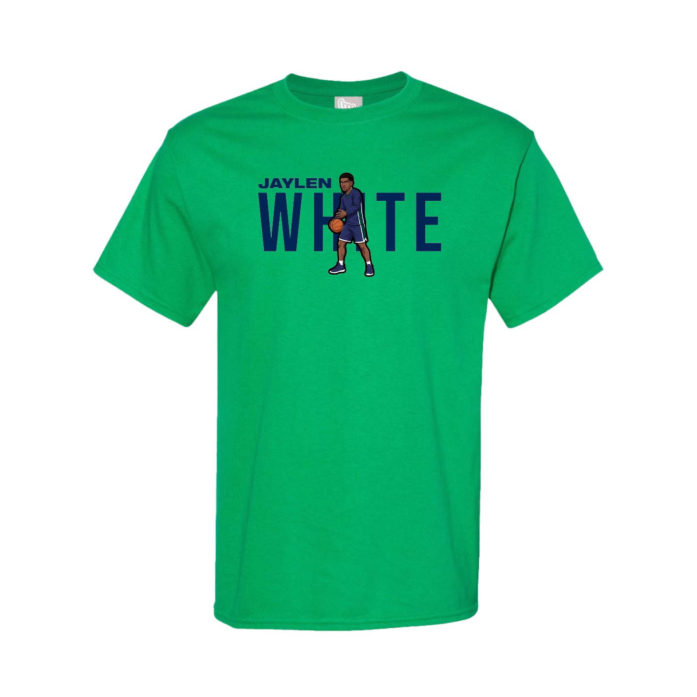 Youth Tee — Player Name in Green