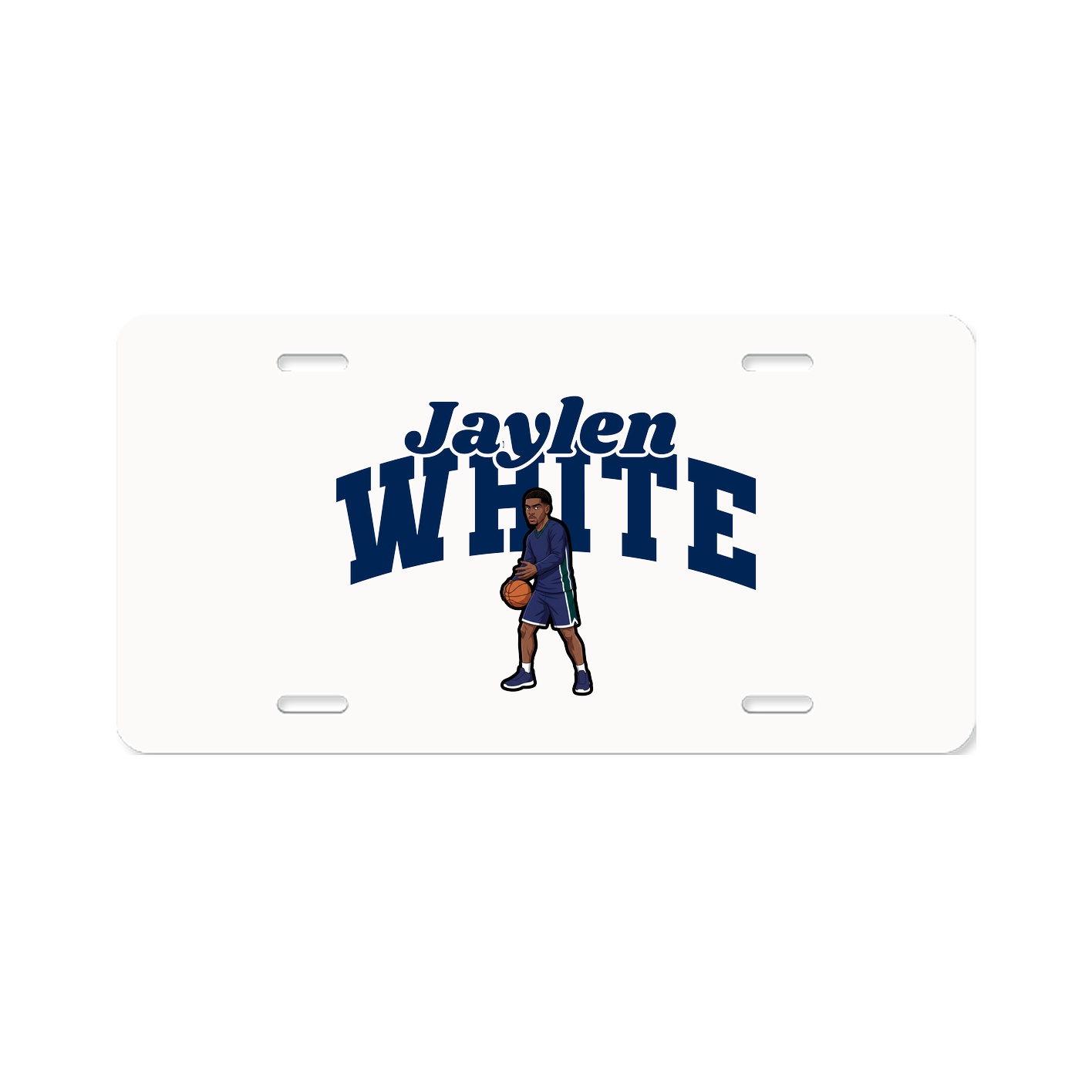 License Plate — Signature Arch in Classic