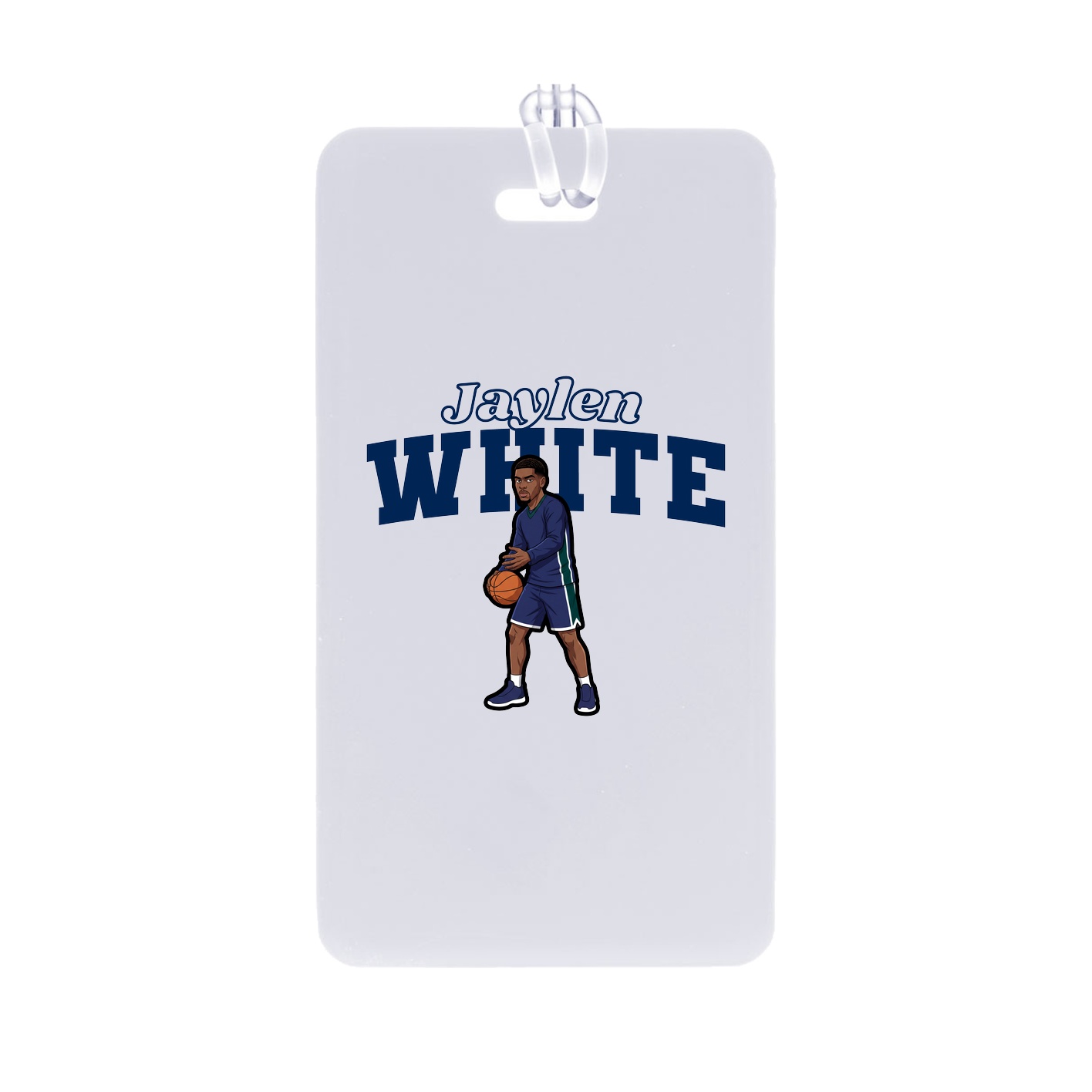 Bag Tag — Name Arch in Classic