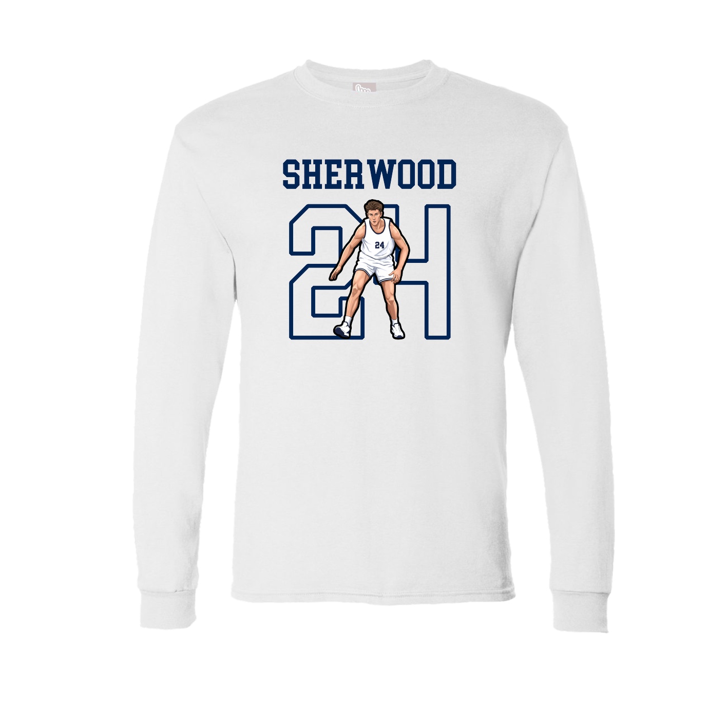 Long Sleeve Tee — Shirsey in White
