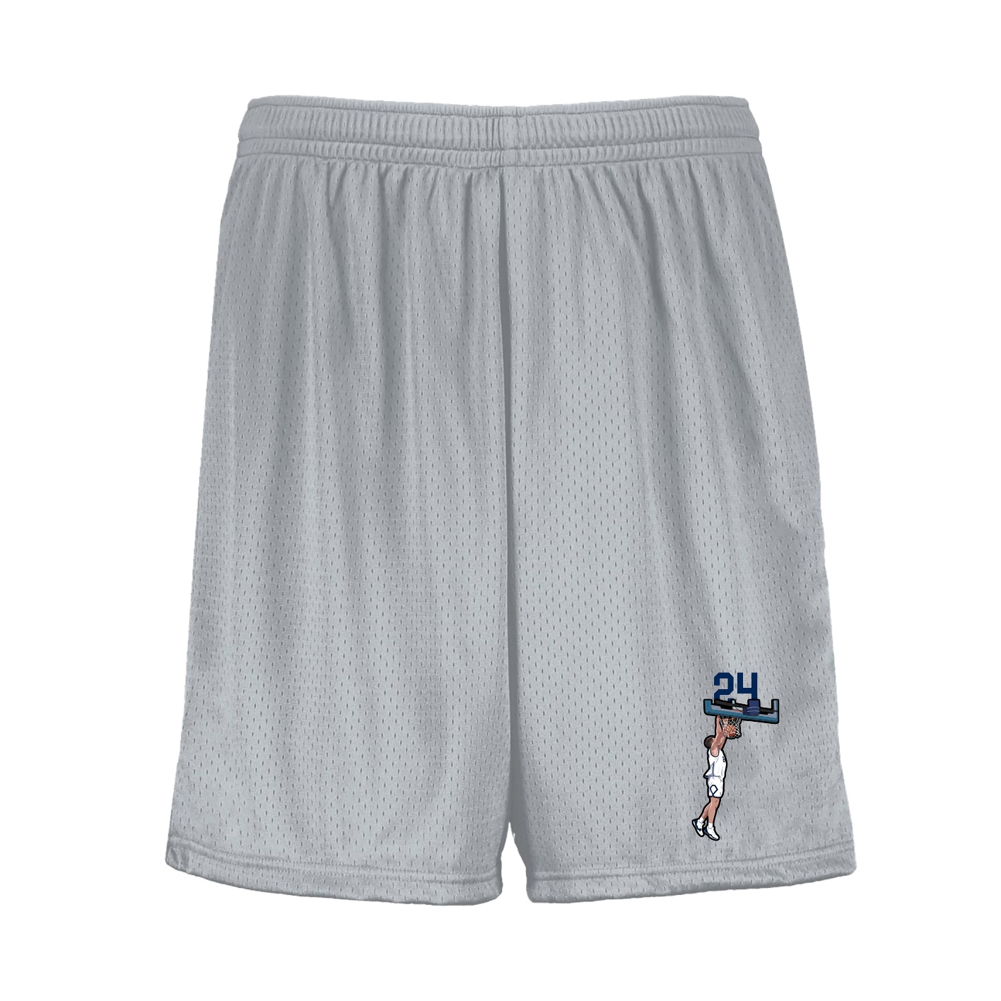 Shorts — Number Top in Silver