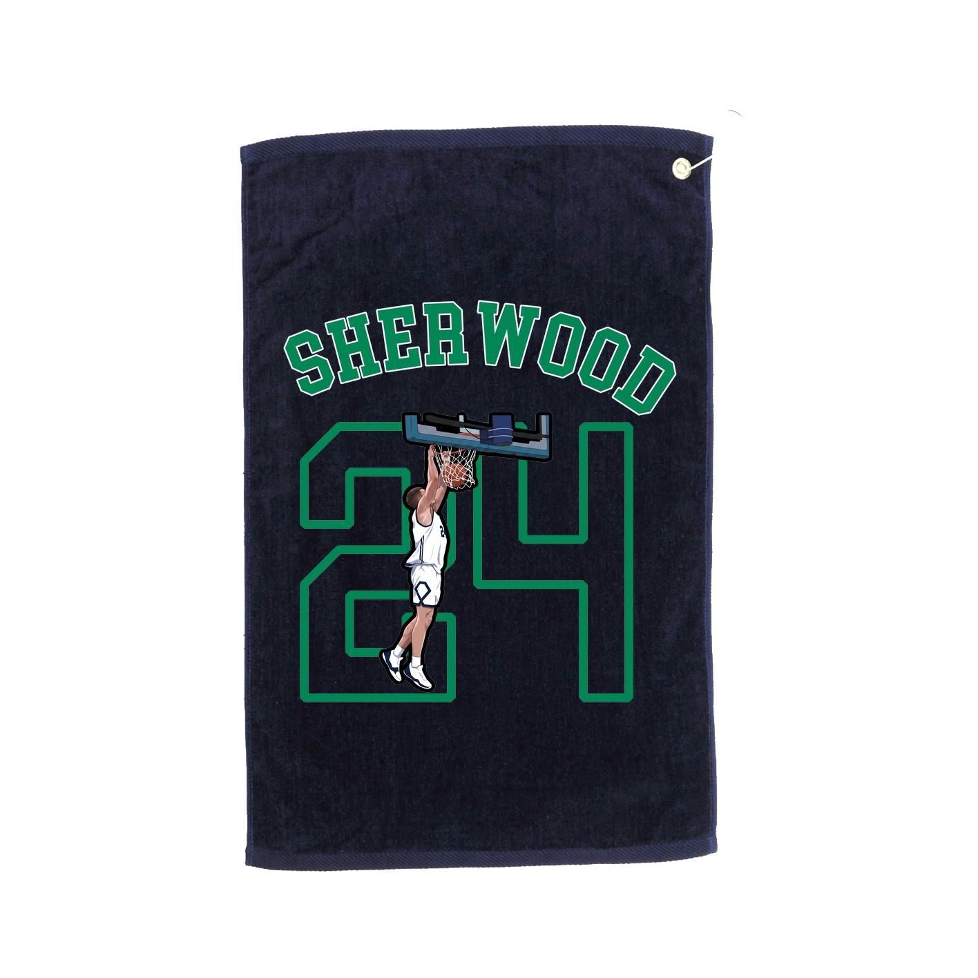 Golf Towel — Shirsey Arch in Navy