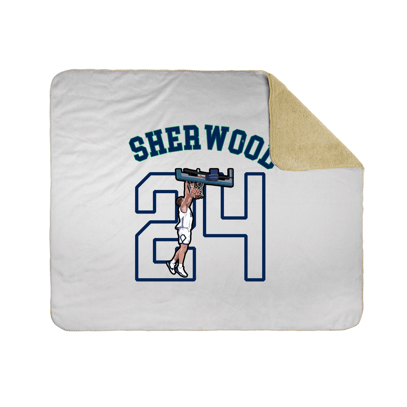 Throw Blanket — Shirsey Arch in White