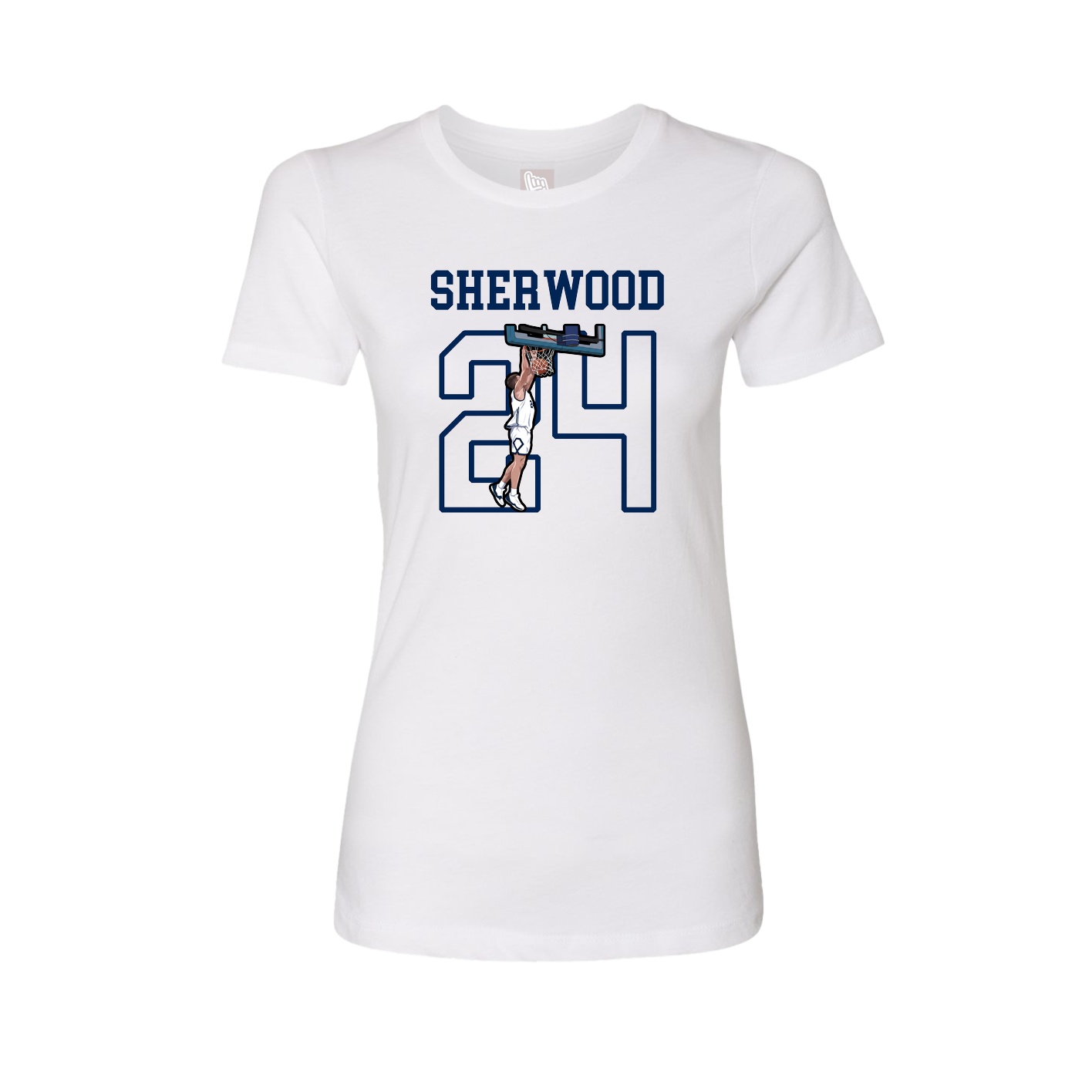 Fitted Women's Tee — Shirsey in White