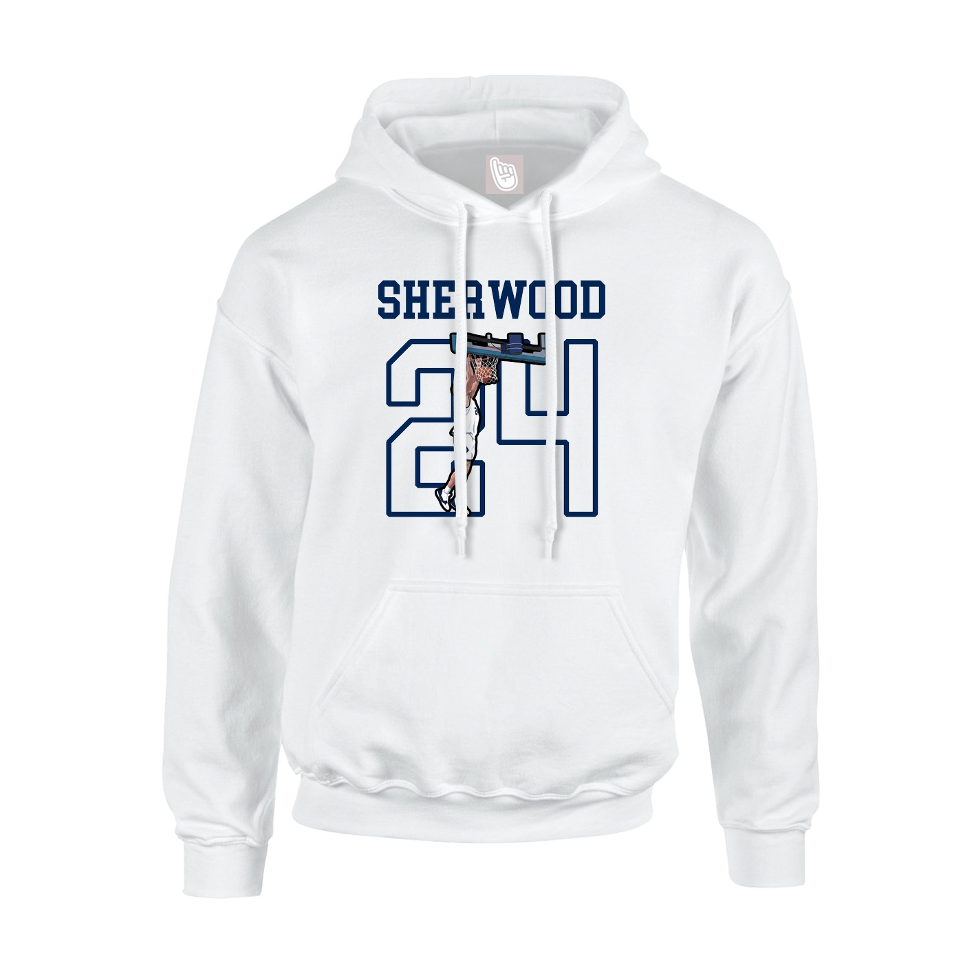 Youth Hoodie — Shirsey in White