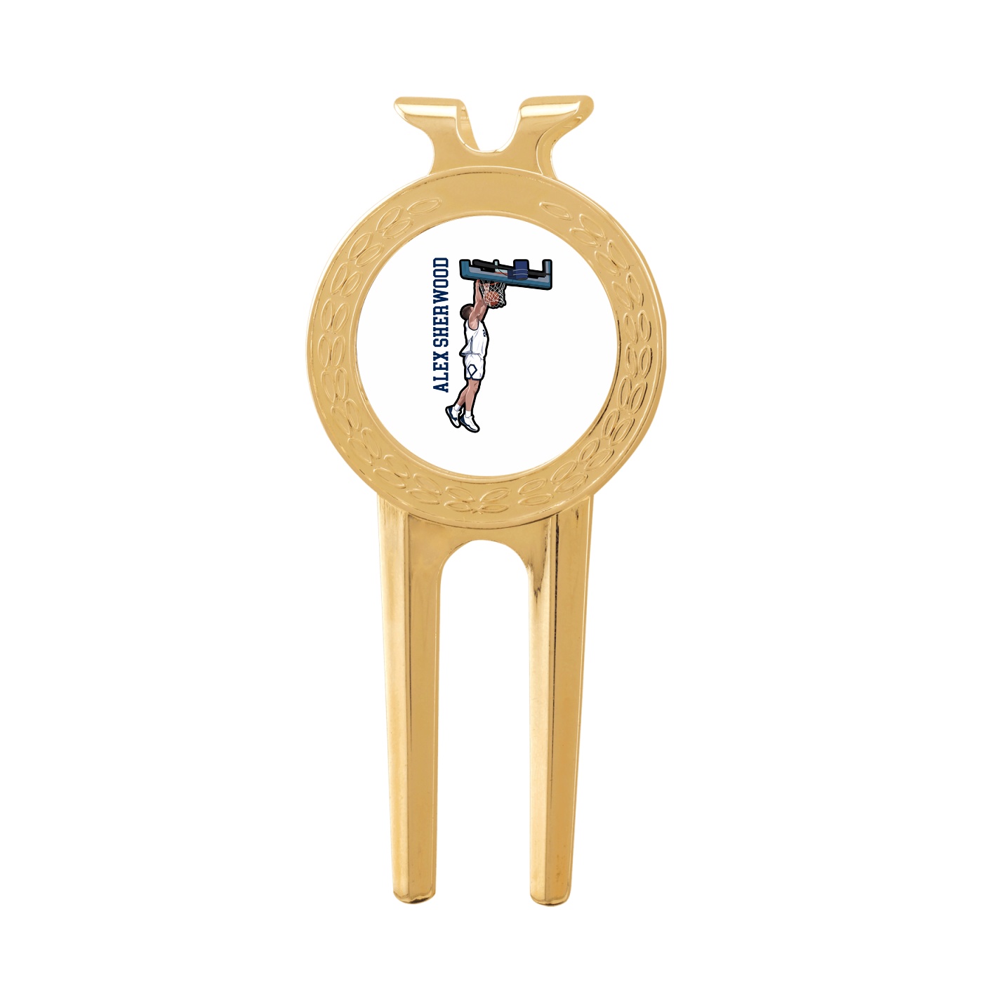 Divot Tool with Ball Marker — Name Vertical in Classic