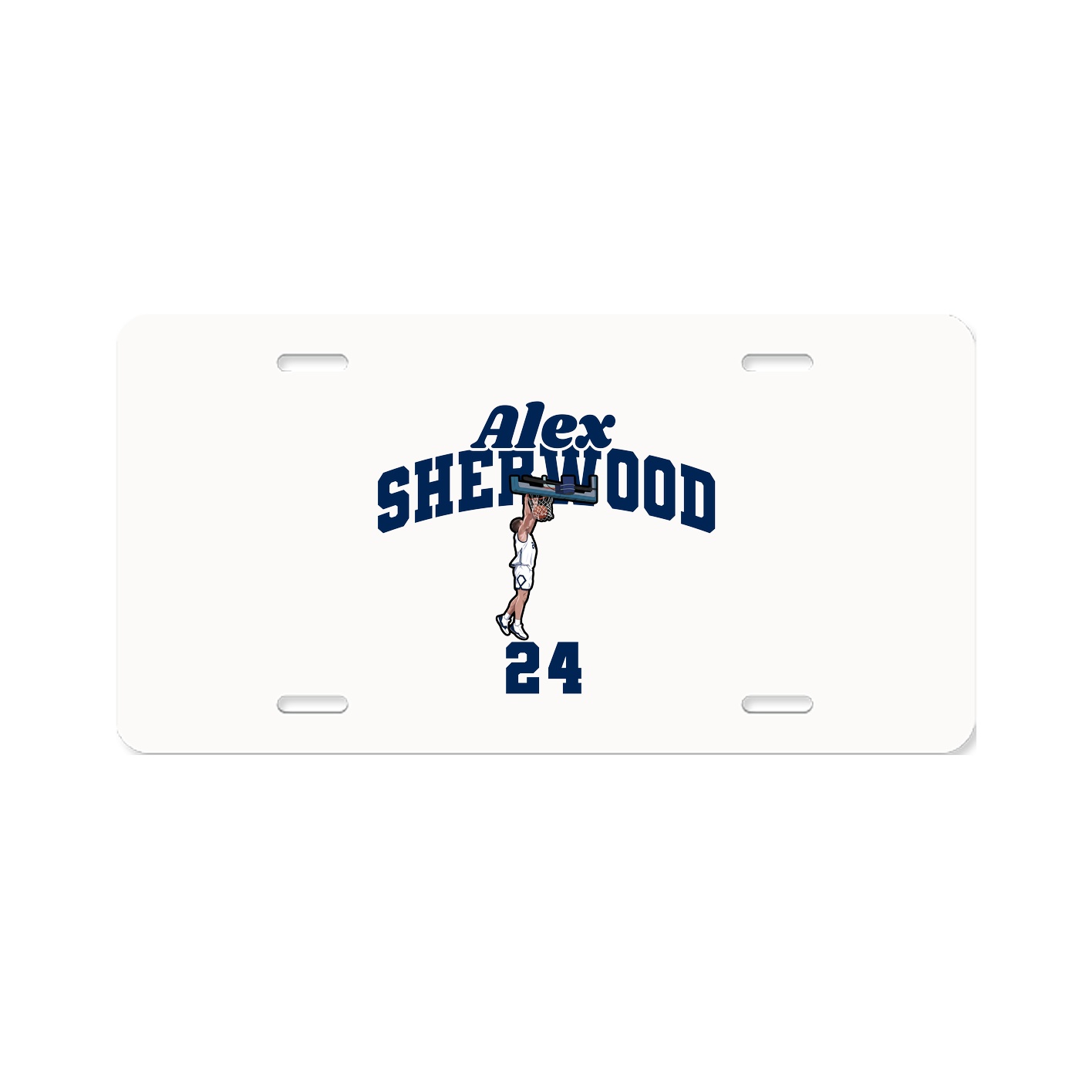 License Plate — Signature Arch in Classic