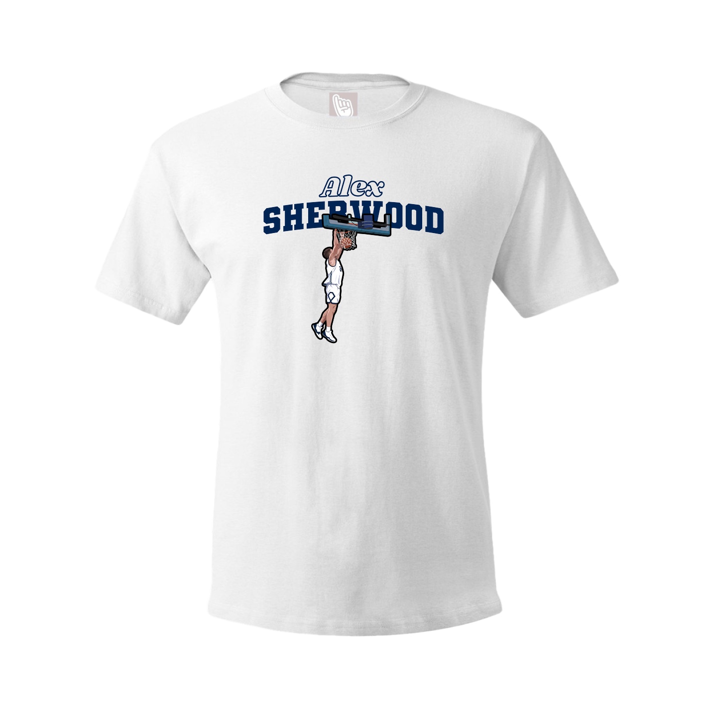 Tee — Name Arch in White