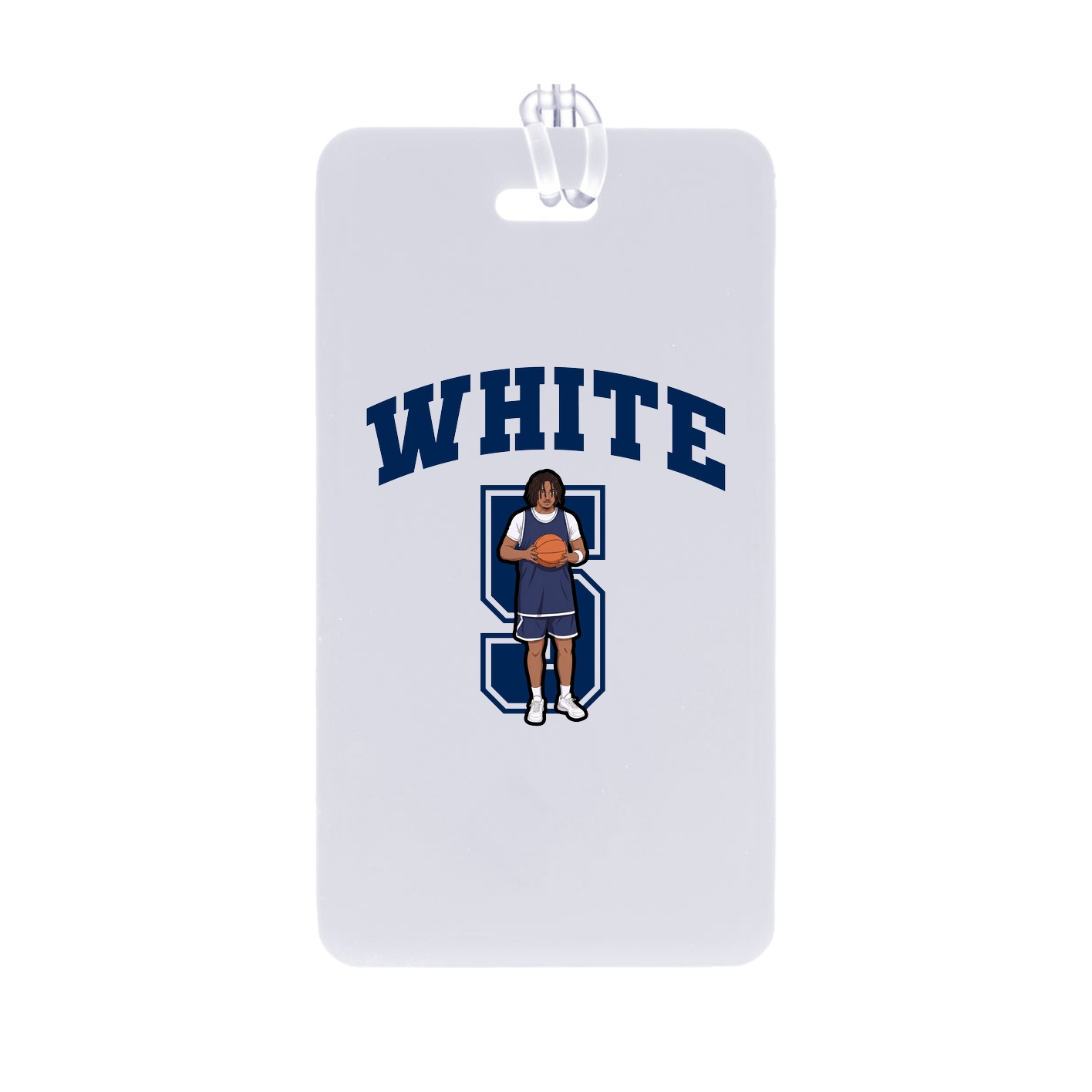 Bag Tag — Number in Classic
