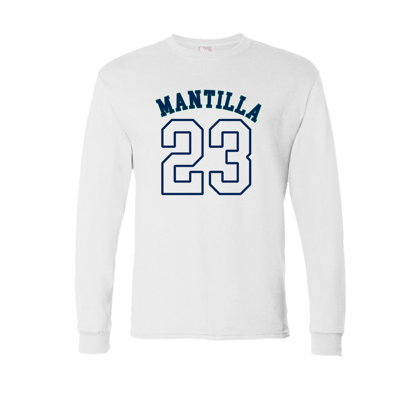 Long Sleeve Tee — Shirsey Arch in White