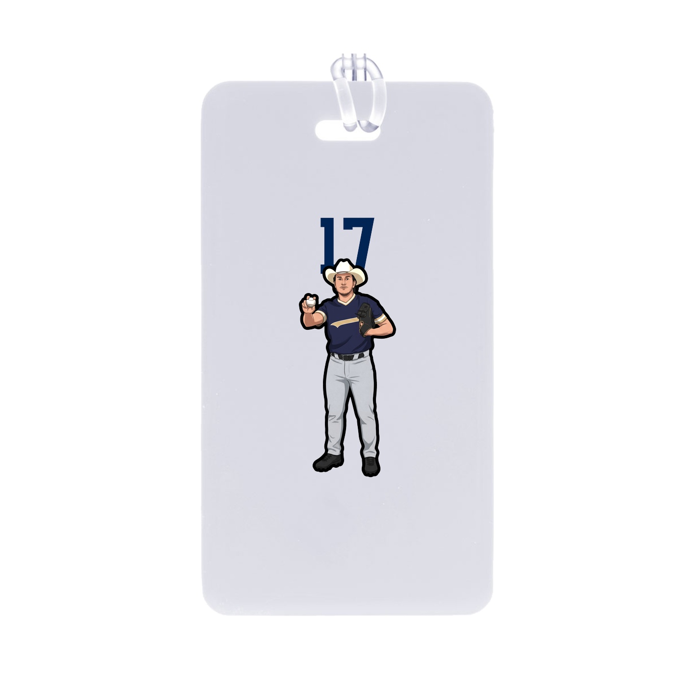 Bag Tag — Number Top in Classic