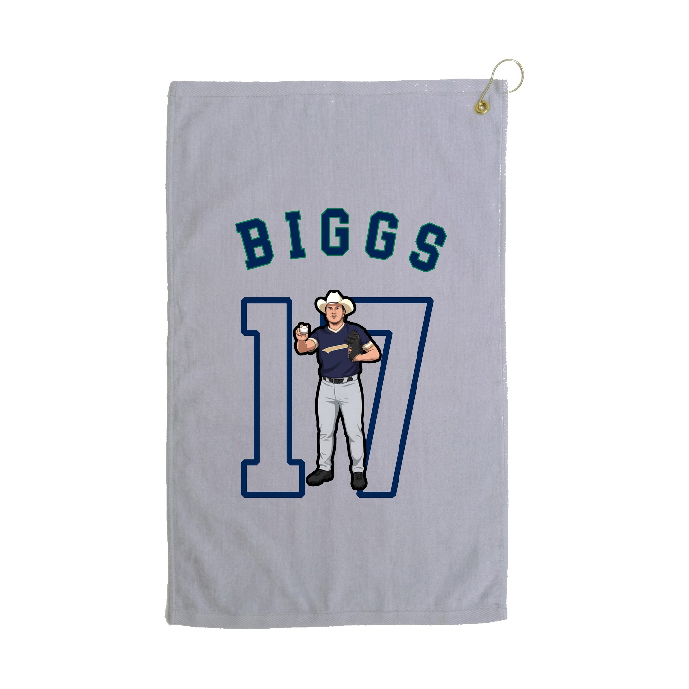 Golf Towel — Shirsey Arch in Grey