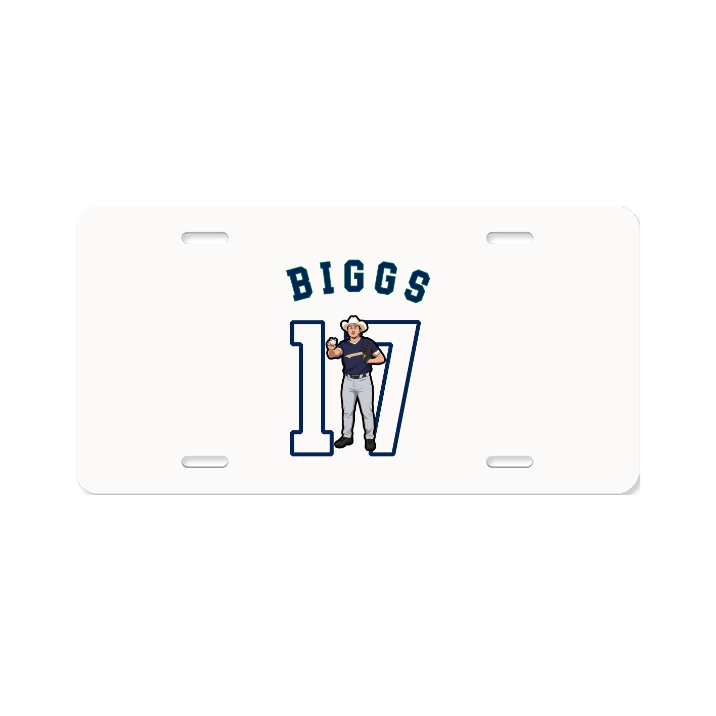 License Plate — Shirsey Arch in Classic