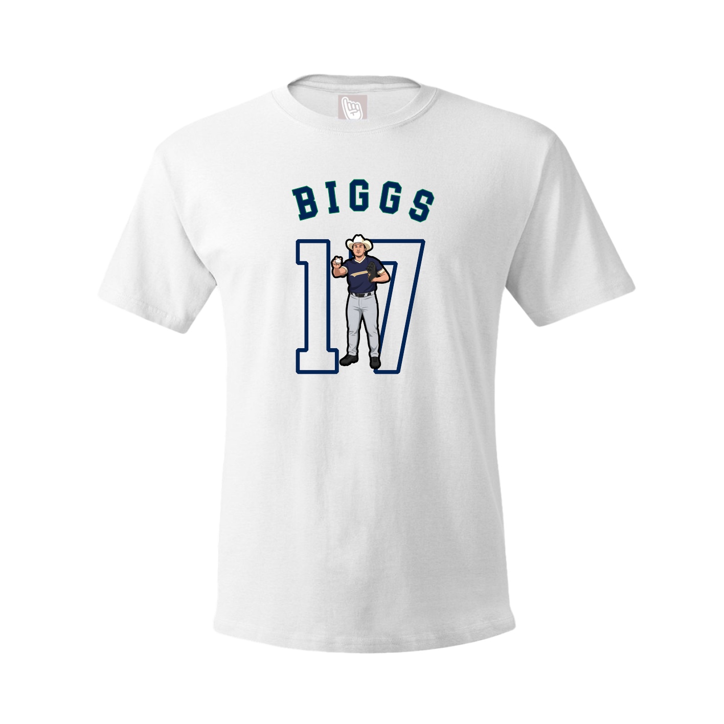 Youth Tee — Shirsey Arch in White