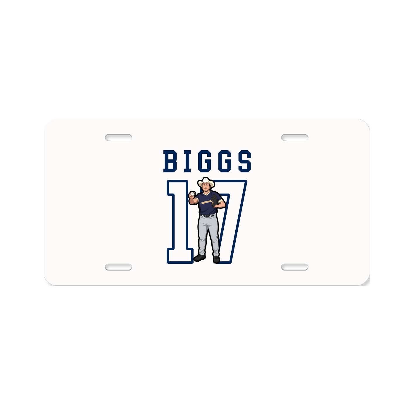 License Plate — Shirsey in Classic