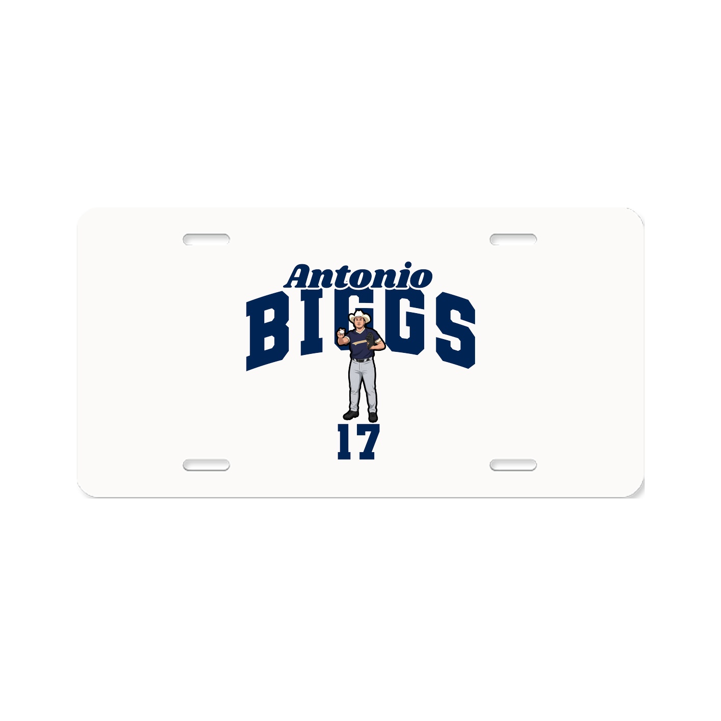 License Plate — Signature Arch in Classic