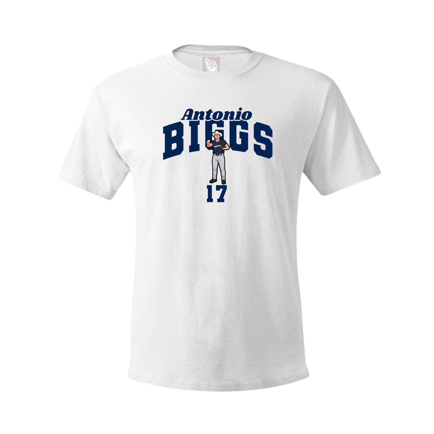 Youth Tee — Signature Arch in White