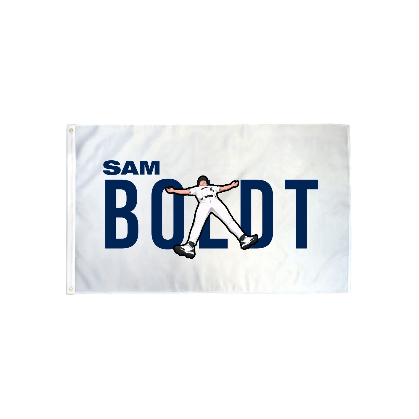 3x5 Flag — Player Name in Classic