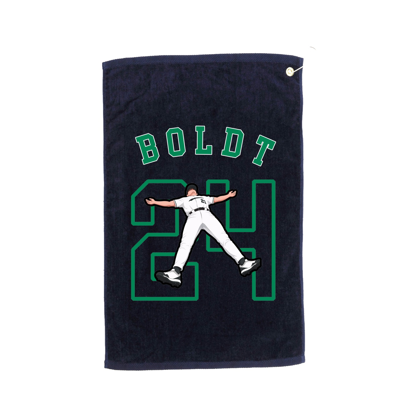 Golf Towel — Shirsey Arch in Navy