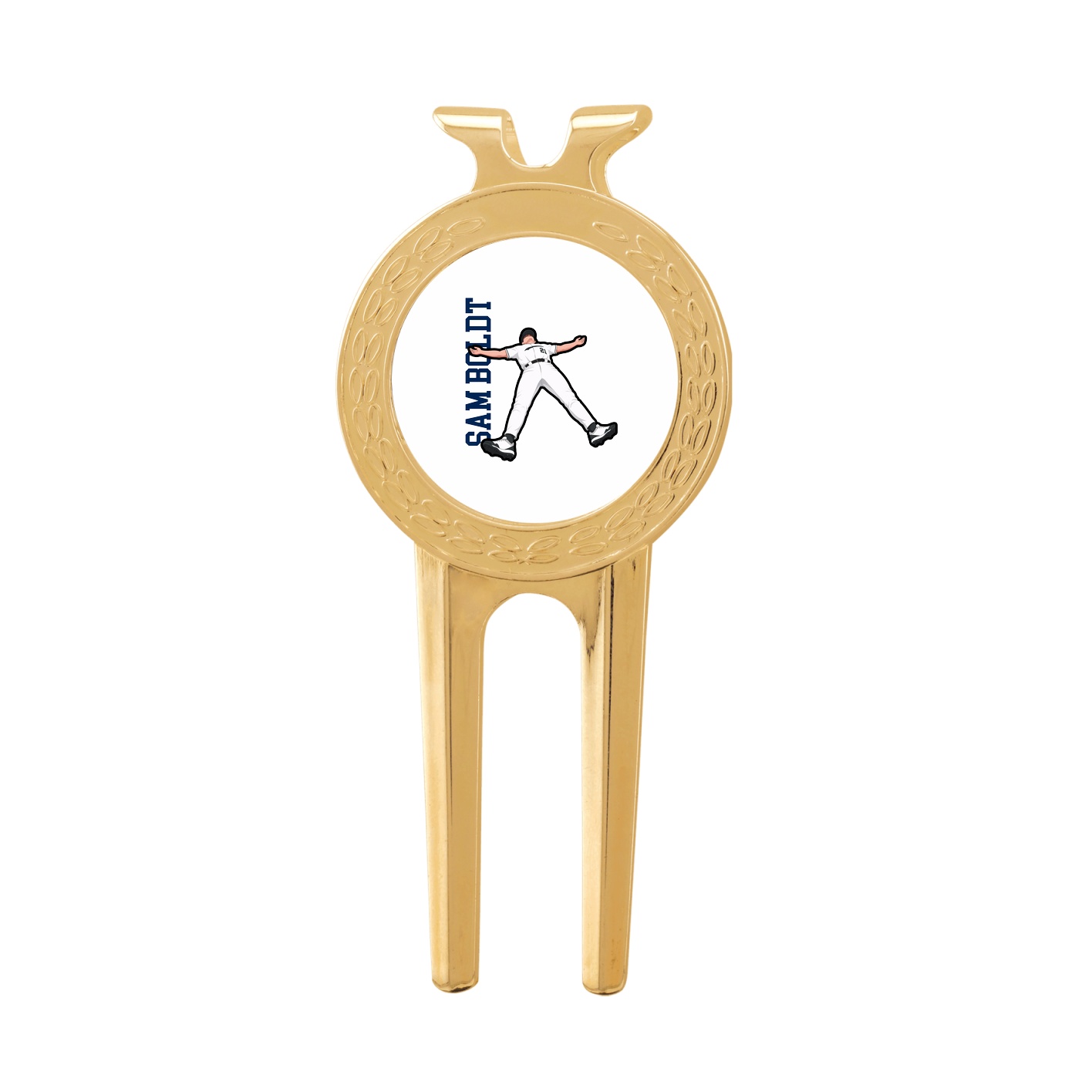 Divot Tool with Ball Marker — Name Vertical in Classic