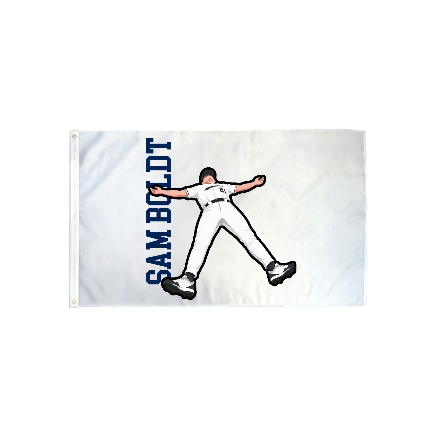 3x5 Flag — Name Vertical in Classic