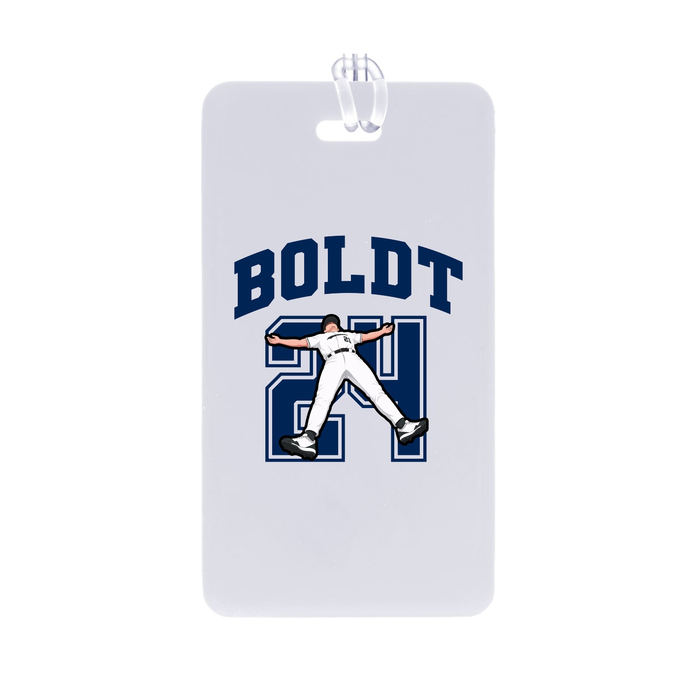 Bag Tag — Number in Classic
