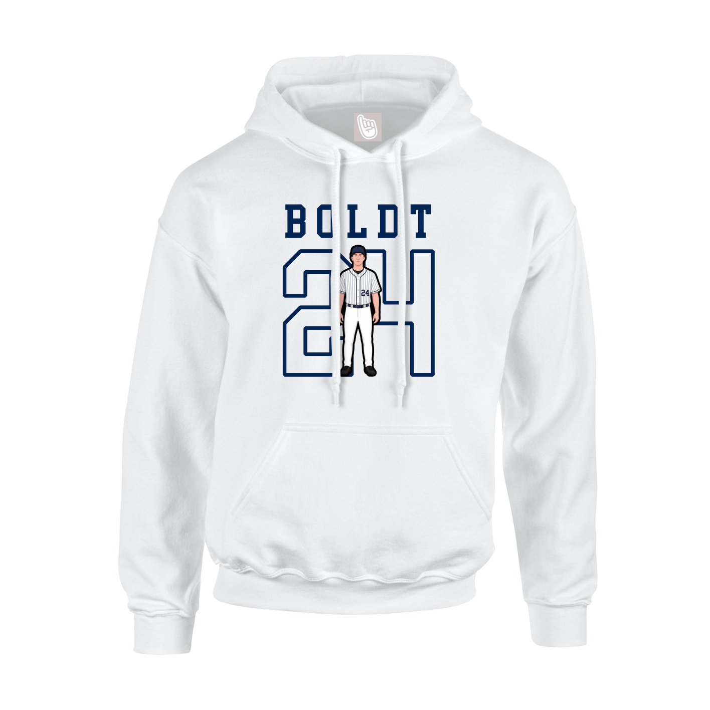 Youth Hoodie — Shirsey in White