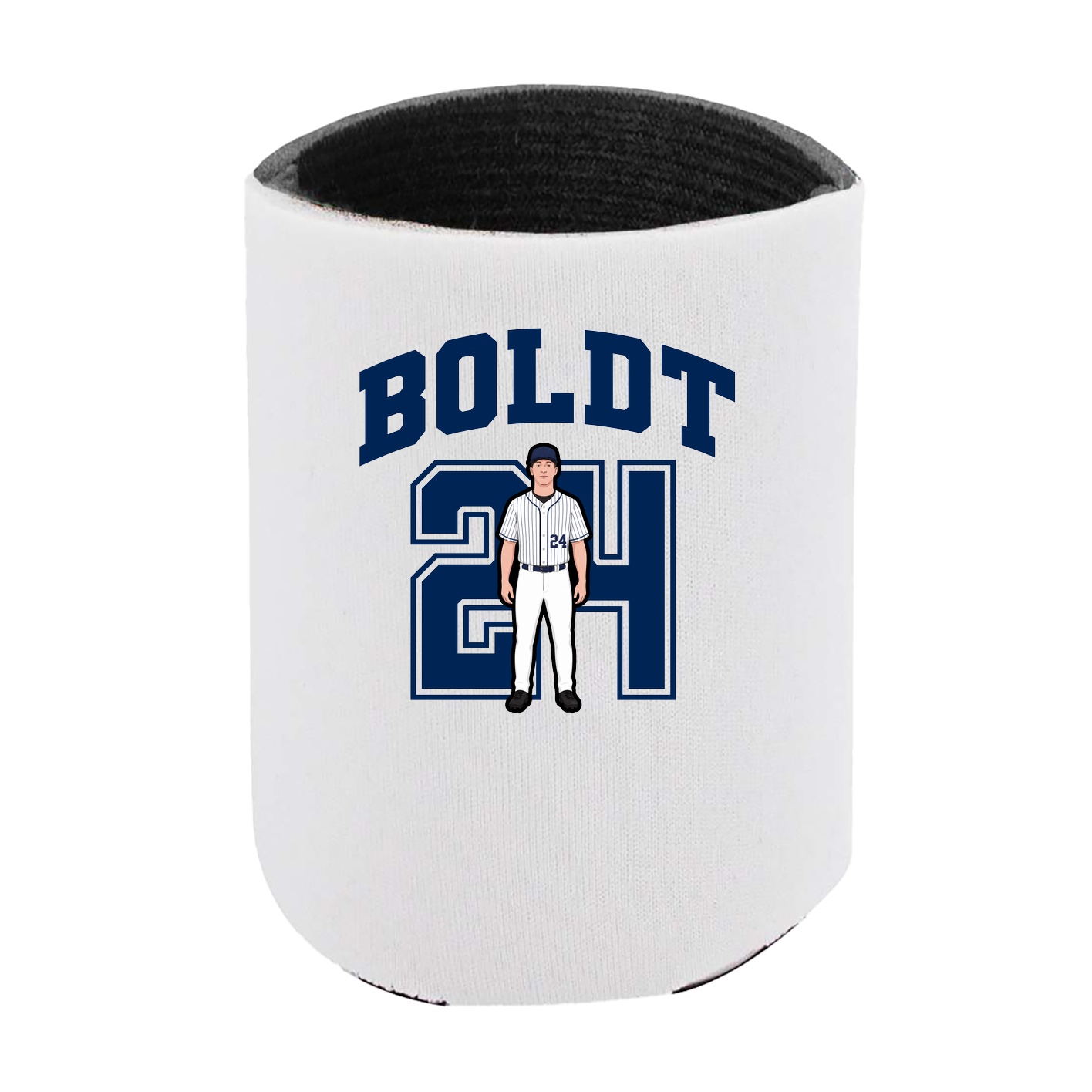 Can Holder — Number in White