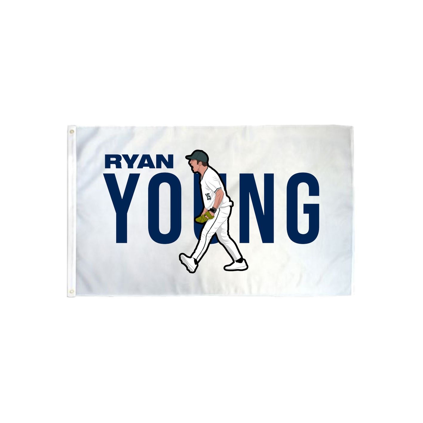 3x5 Flag — Player Name in Classic