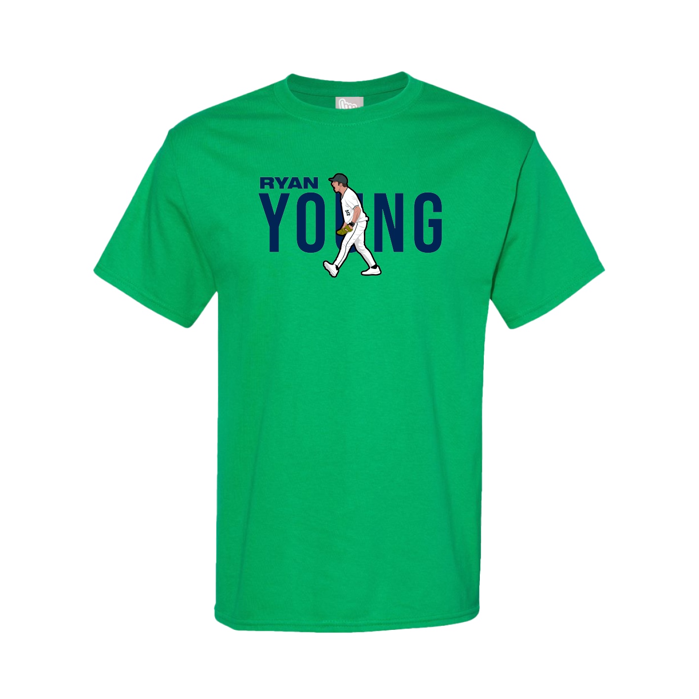 Youth Tee — Player Name in Green