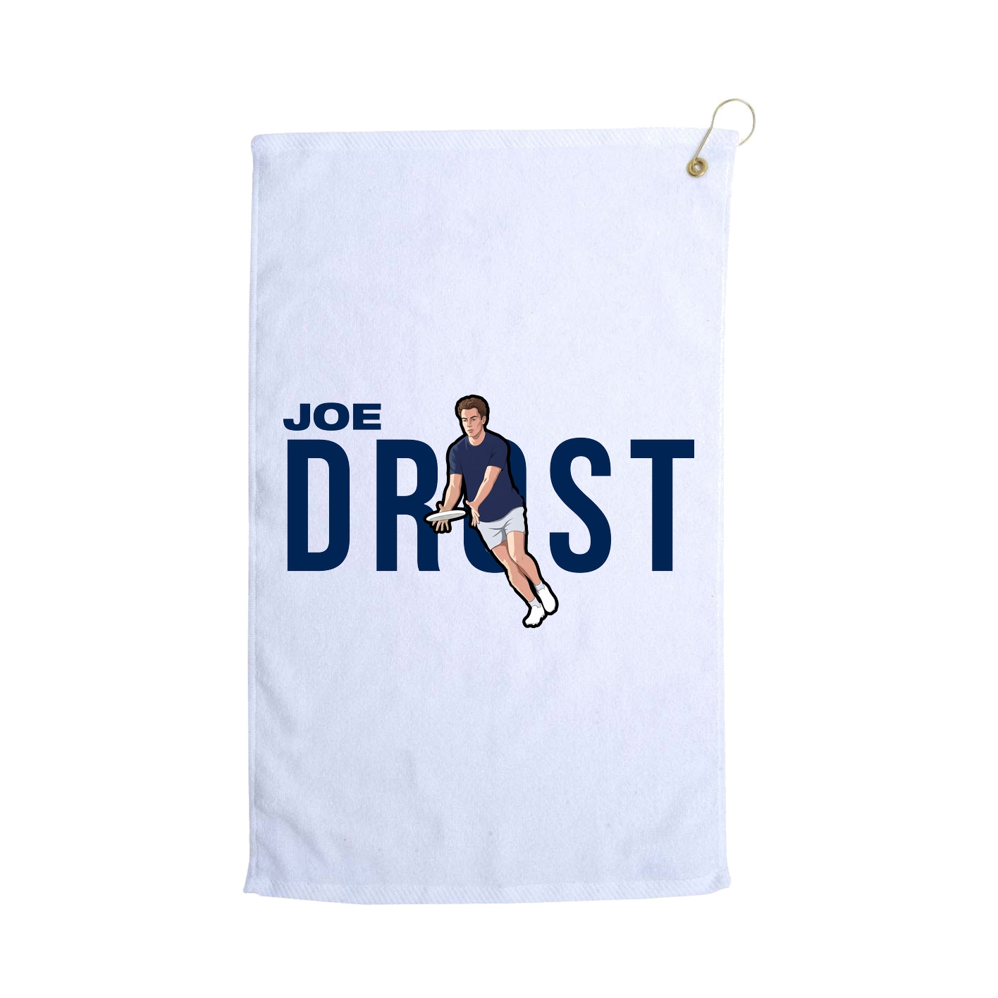 Golf Towel — Player Name in White