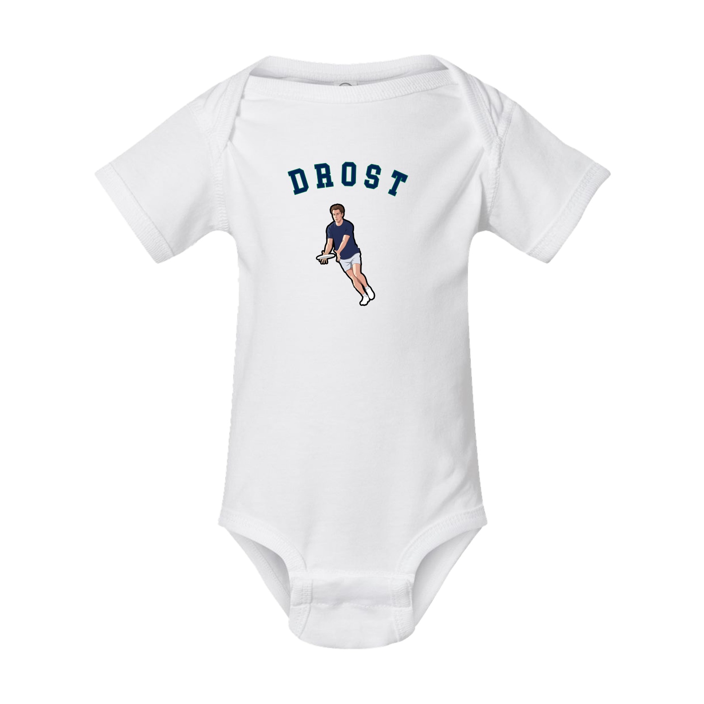 Baby Onesie — Shirsey Arch in White