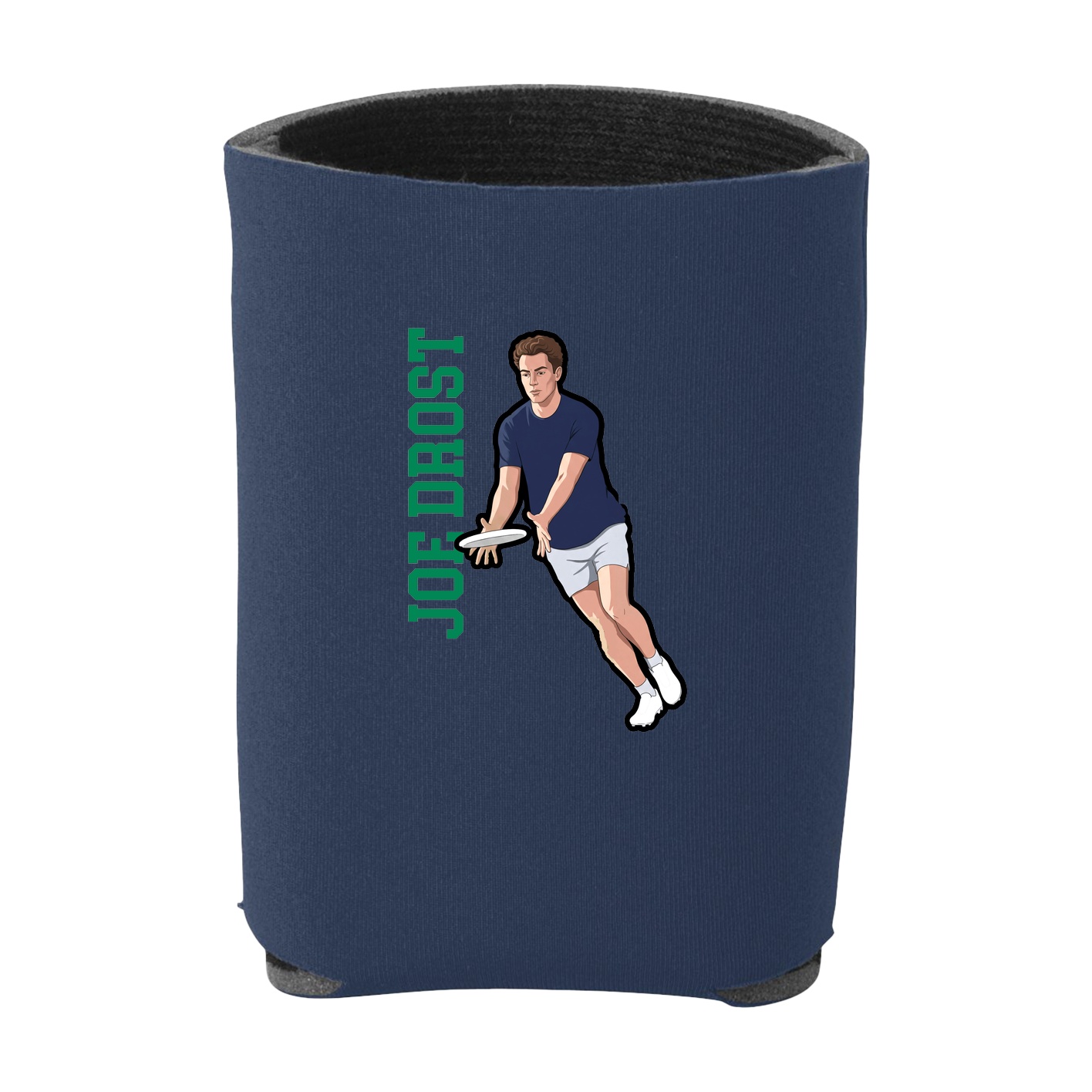 Can Holder — Name Vertical in Navy