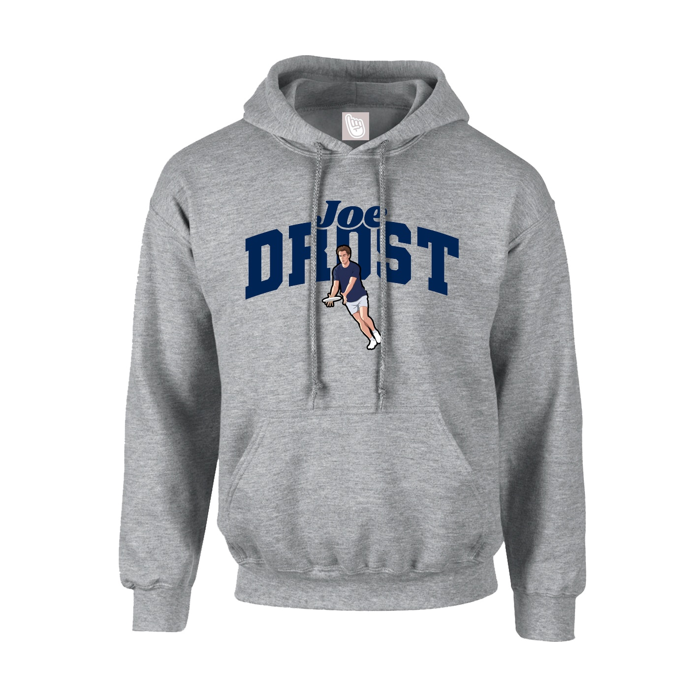 Hoodie — Signature Arch in Grey