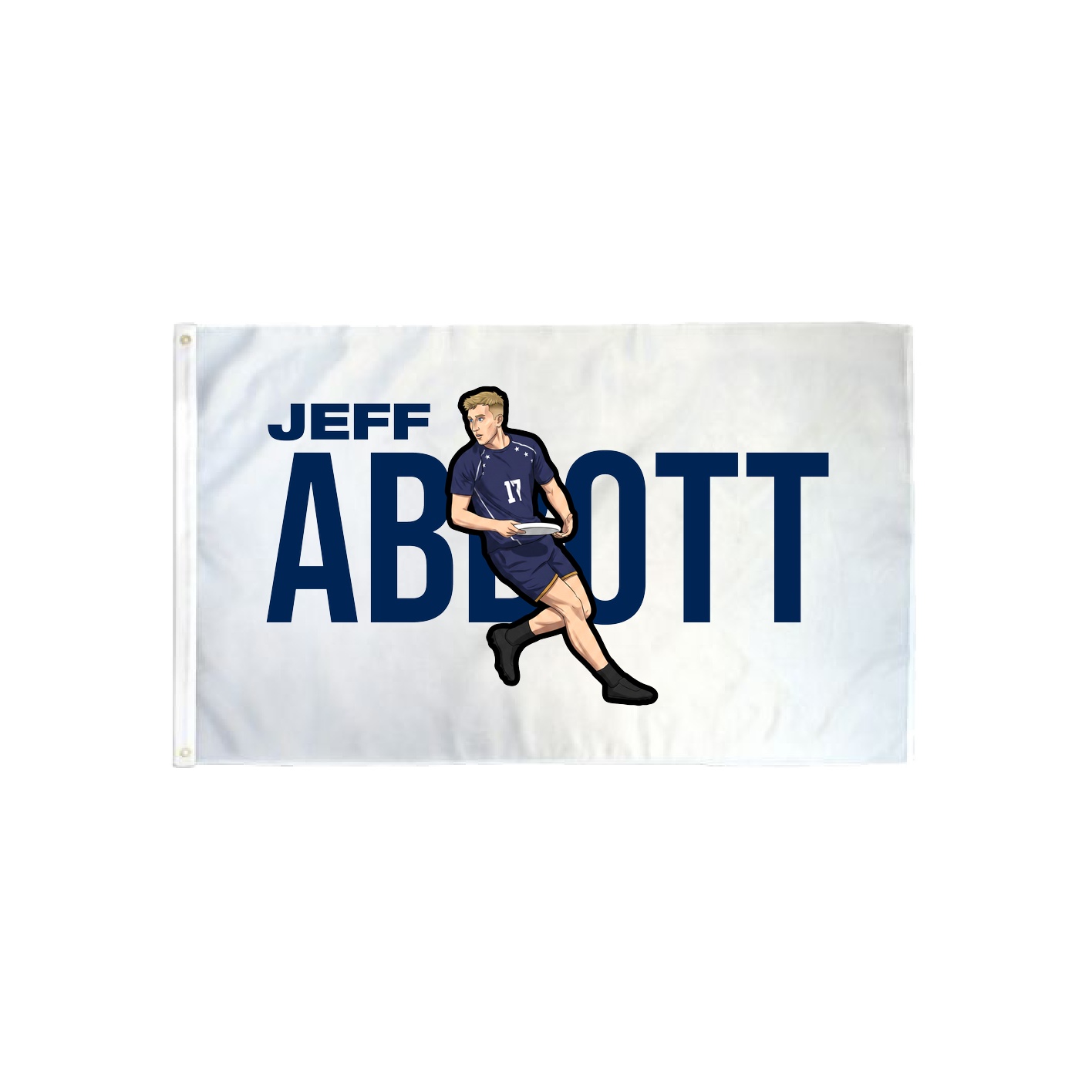 3x5 Flag — Player Name in Classic
