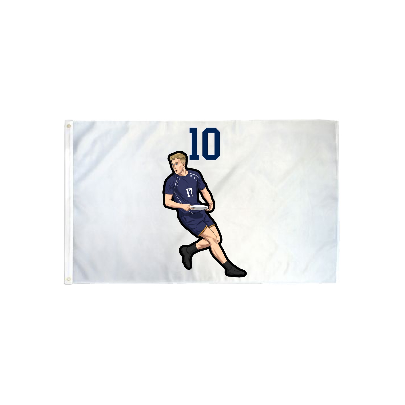 3x5 Flag — Number Top in Classic