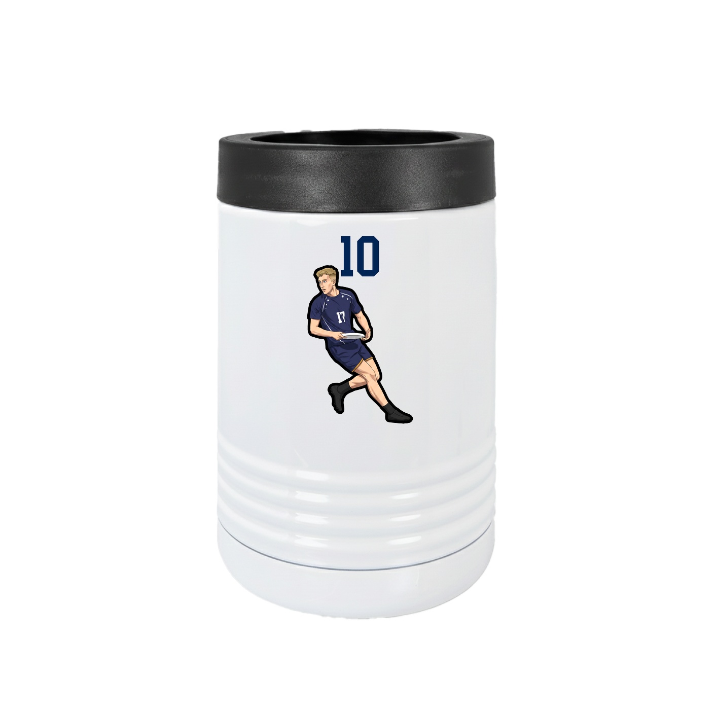 Beverage Holder — Number Top in White