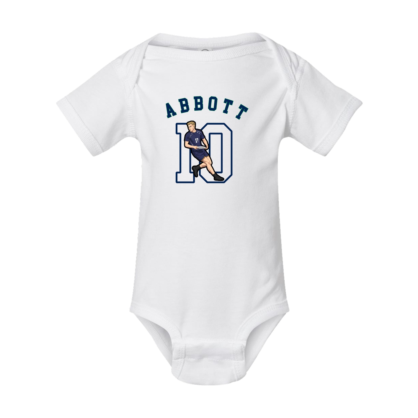 Baby Onesie — Shirsey Arch in White