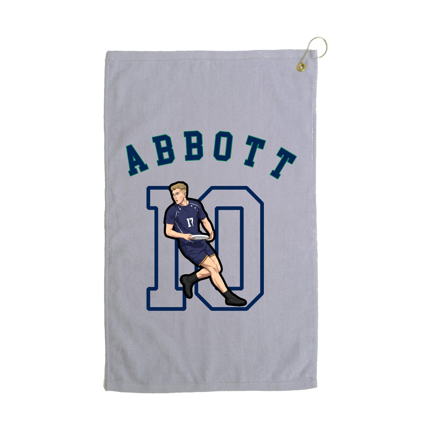 Golf Towel — Shirsey Arch in Grey