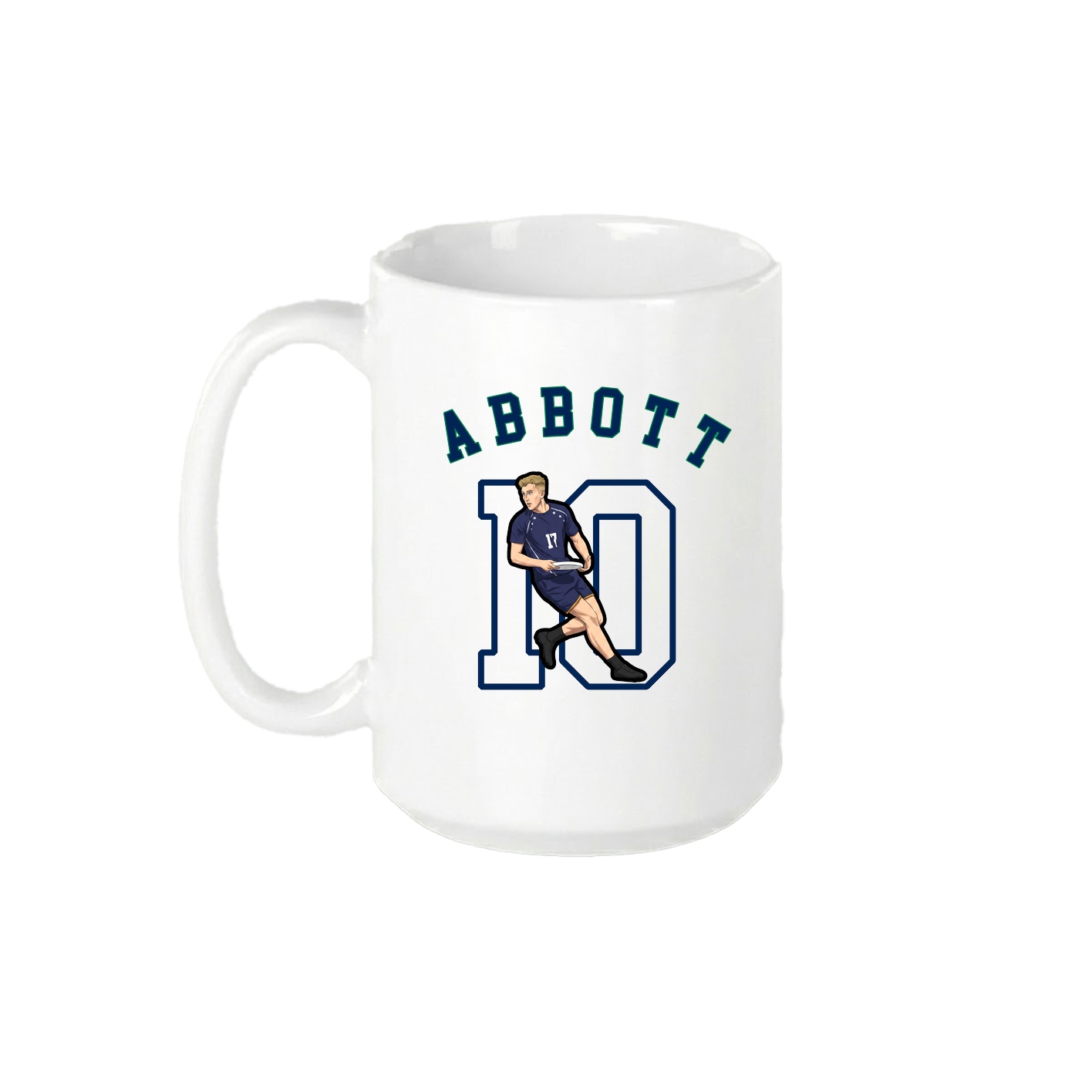 15oz Coffee Mug — Shirsey Arch in White