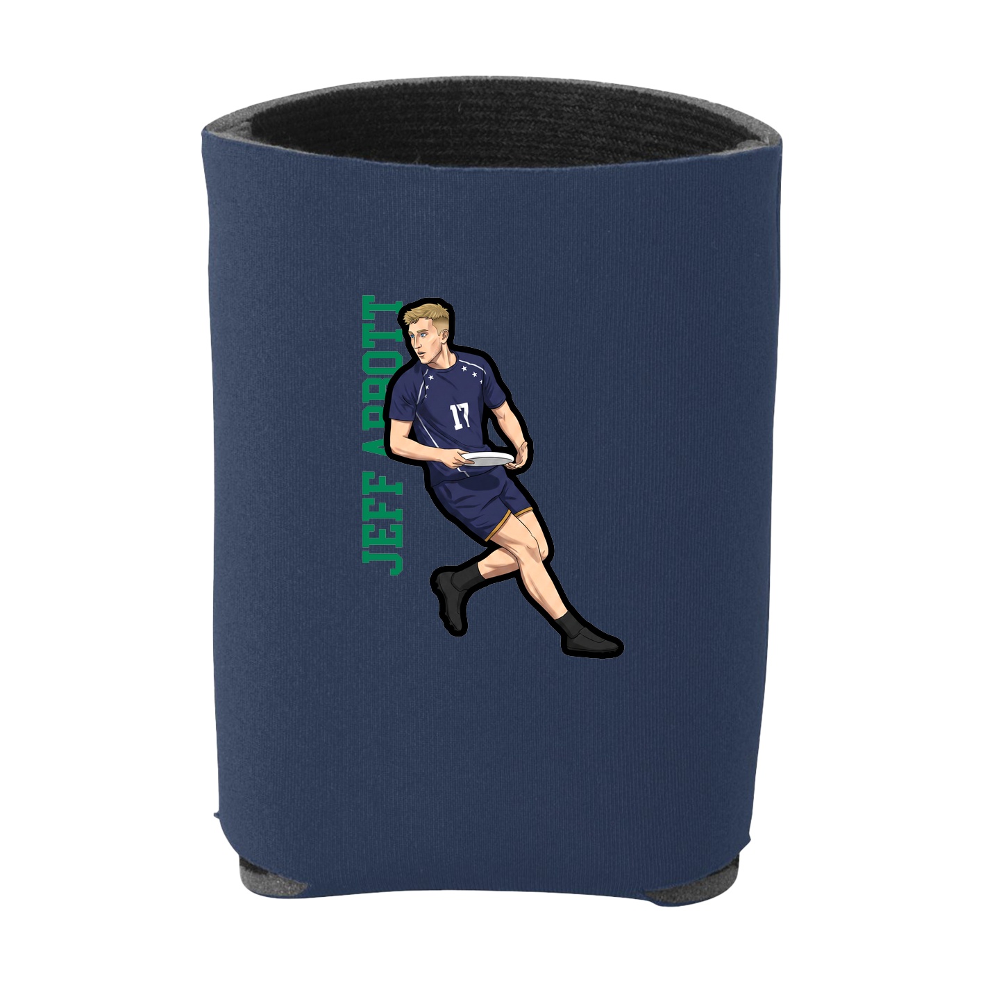 Can Holder — Name Vertical in Navy