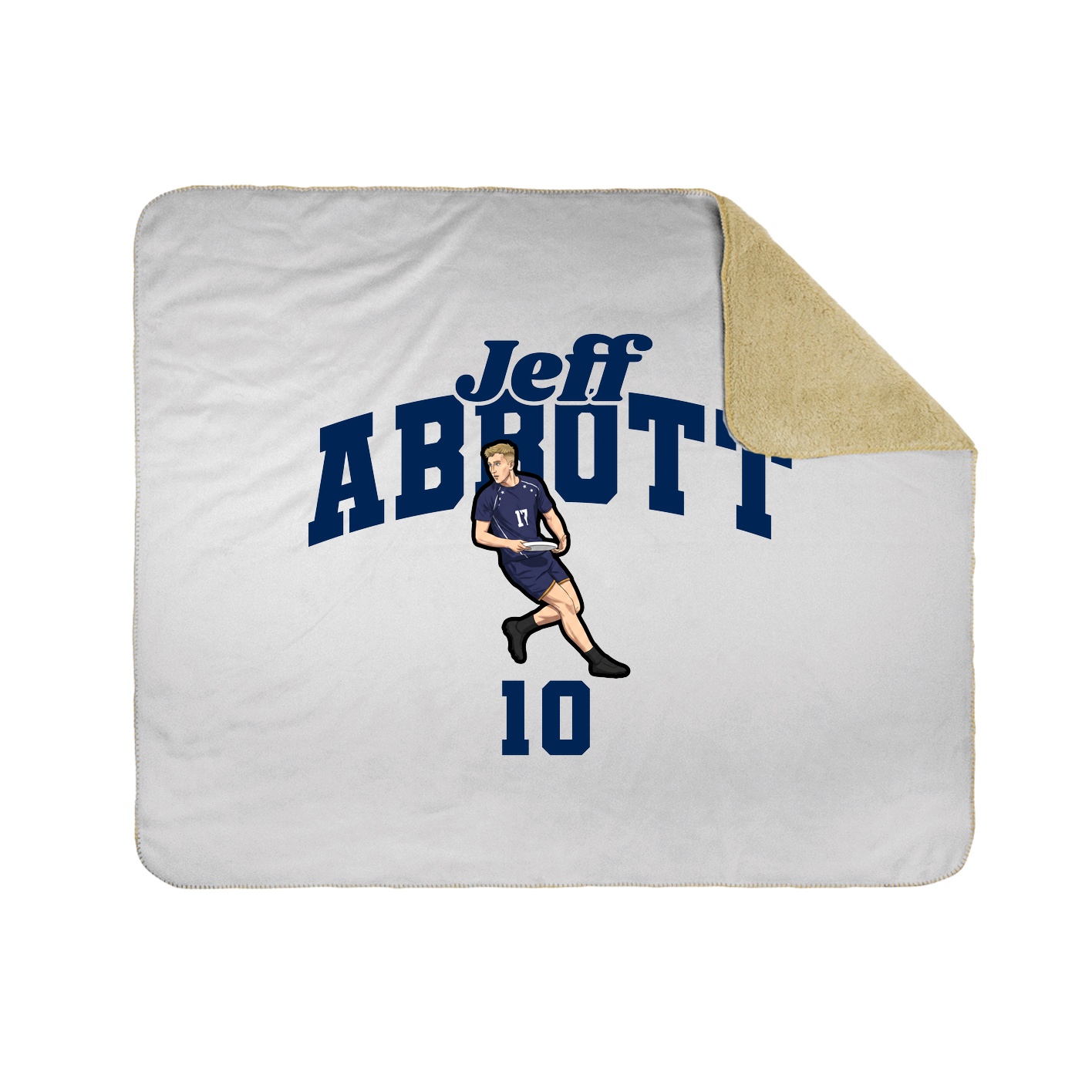 Throw Blanket — Signature Arch in White