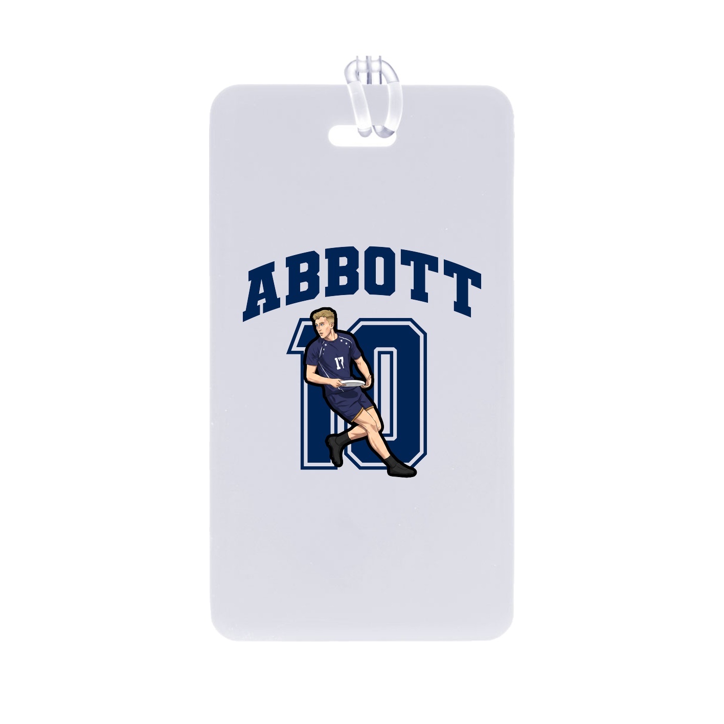 Bag Tag — Number in Classic